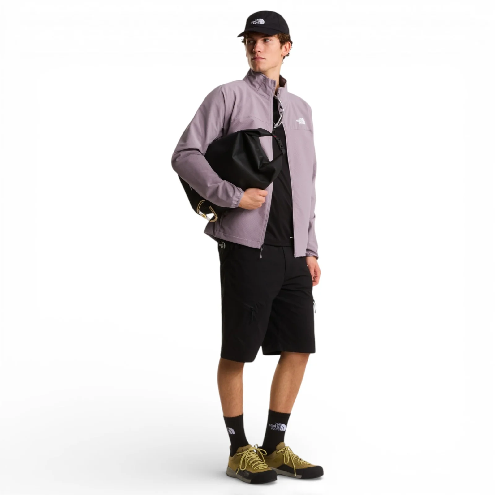 TNF Mens EXPLORATION Shorts Black - Image 4