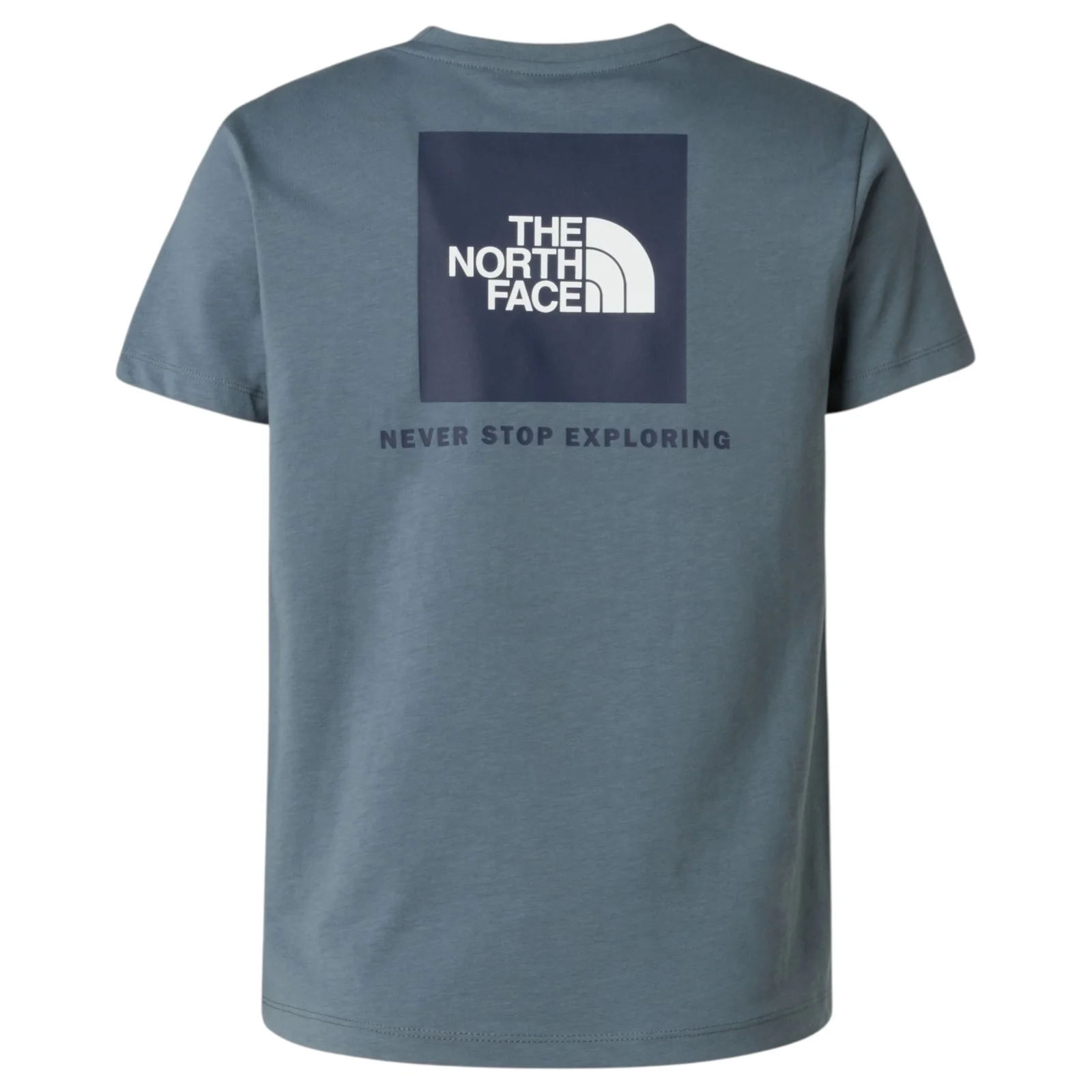 TNF TEEN Boy BOX NSE REGULAR SS Tee Grey - Image 6
