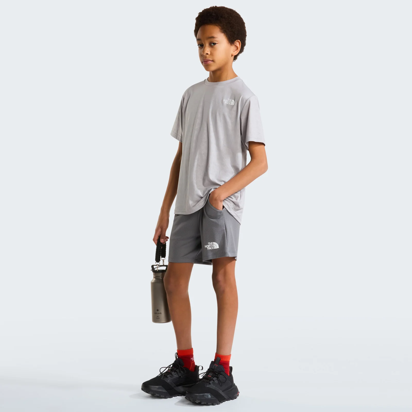 The North Face Poly Regular-Fit Kids/Teens 5" Knit Shorts - Image 5