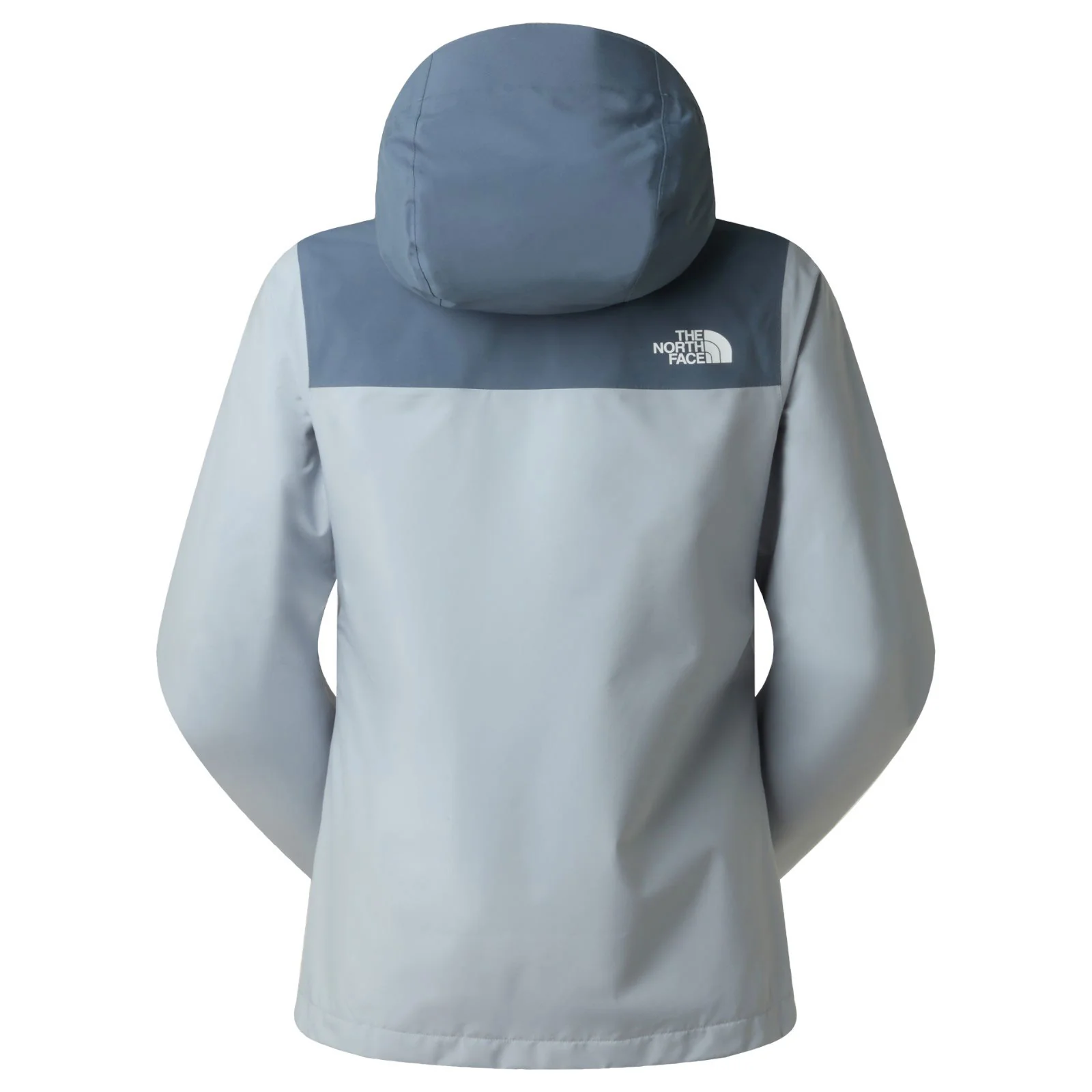 TNF Womens ODLES Rain Jacket Grey - Image 4