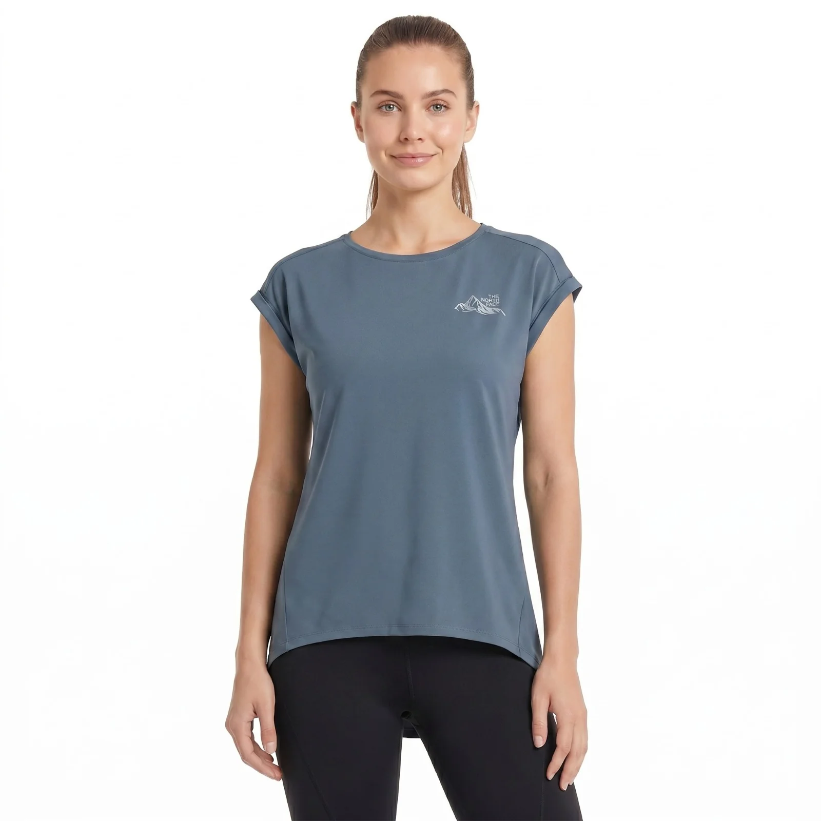 TNF Womens ODLES Tech Tee Grey