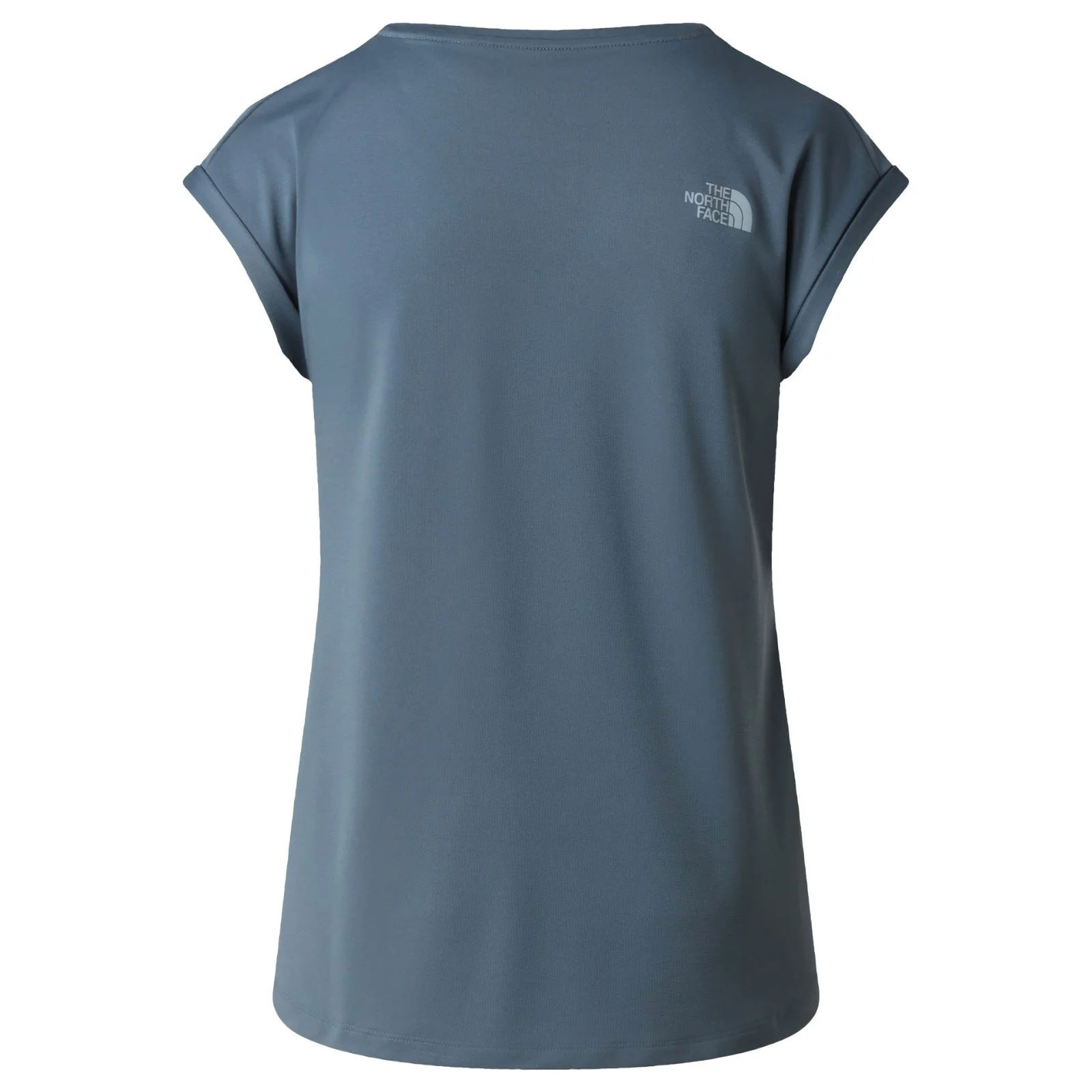 TNF Womens ODLES Tech Tee Grey - Image 4