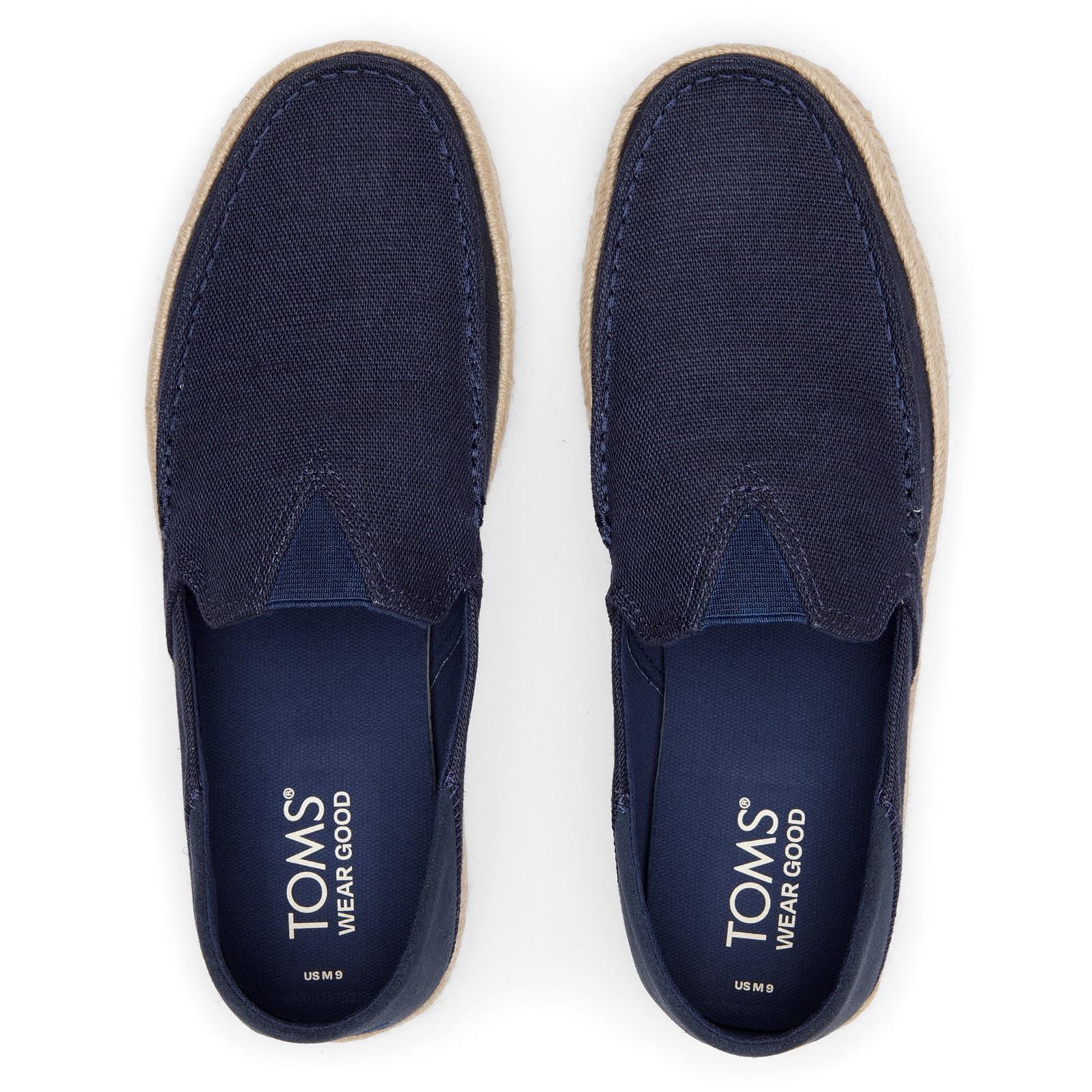 TOMS Mens Alonso Loafer Rope Navy - Image 3