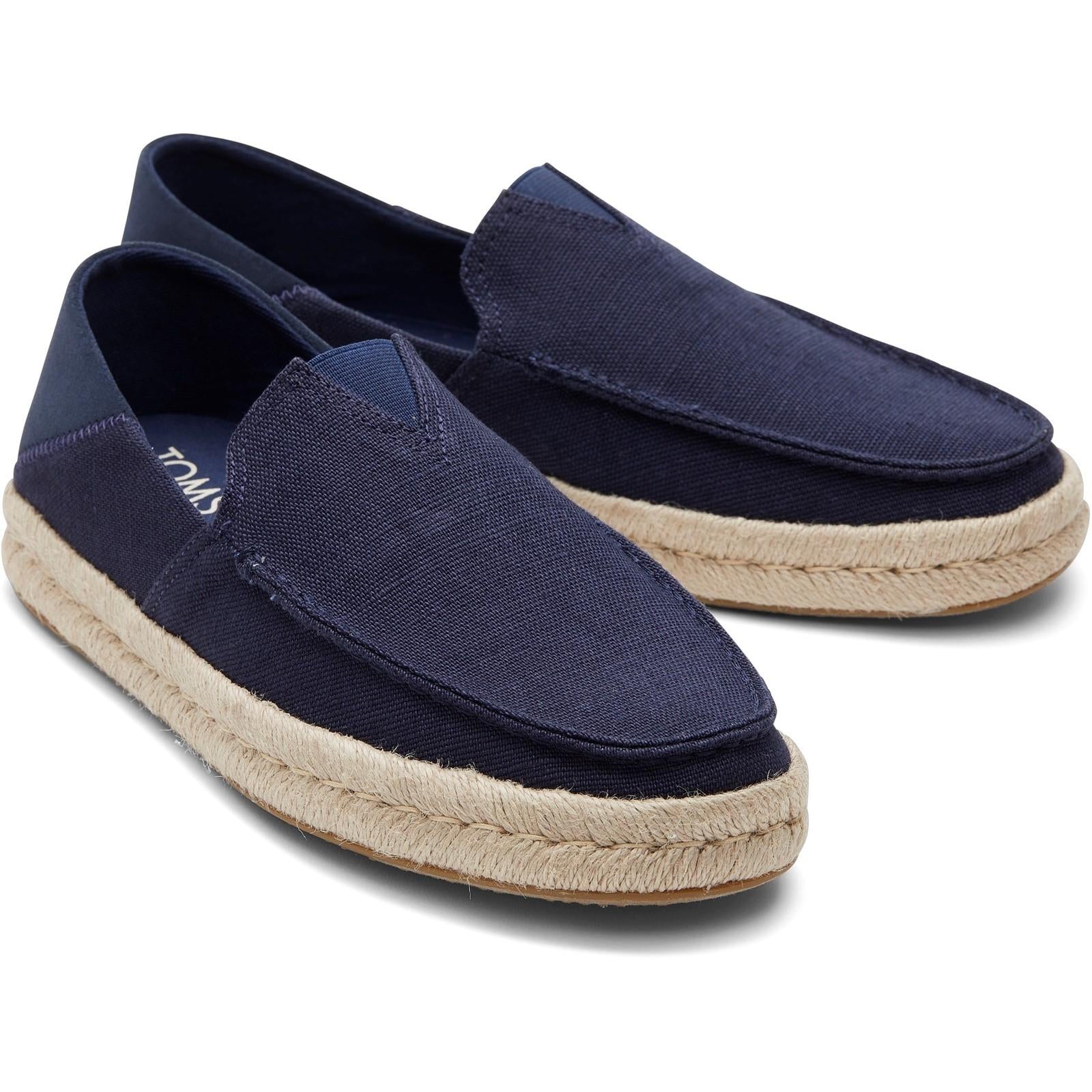 TOMS Mens Alonso Loafer Rope Navy - Image 5
