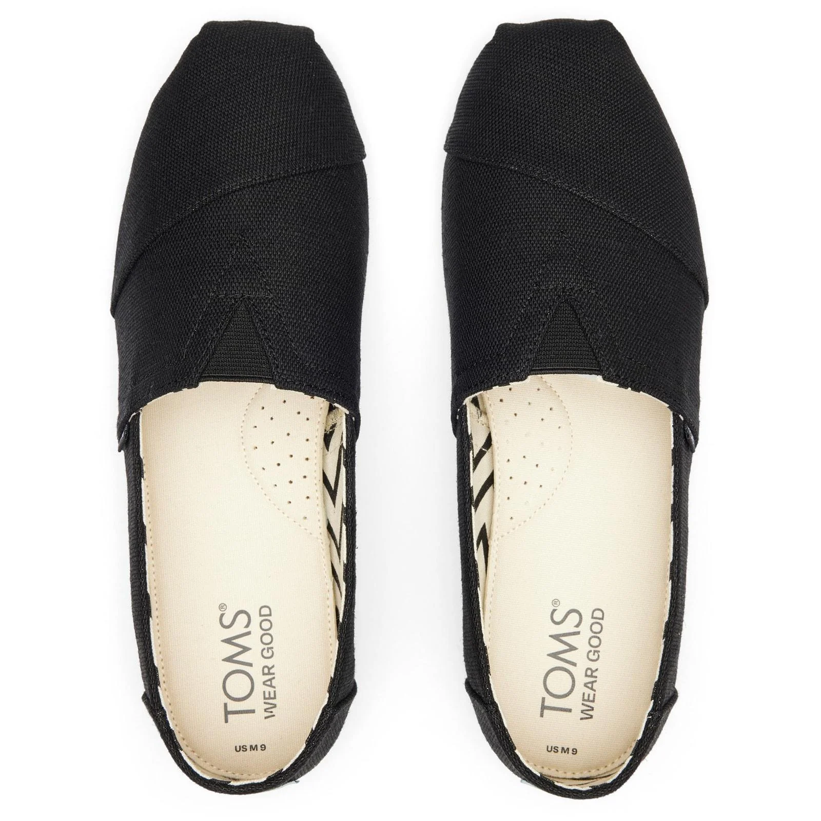 TOMS Mens Alpargata Classic Black - Image 2