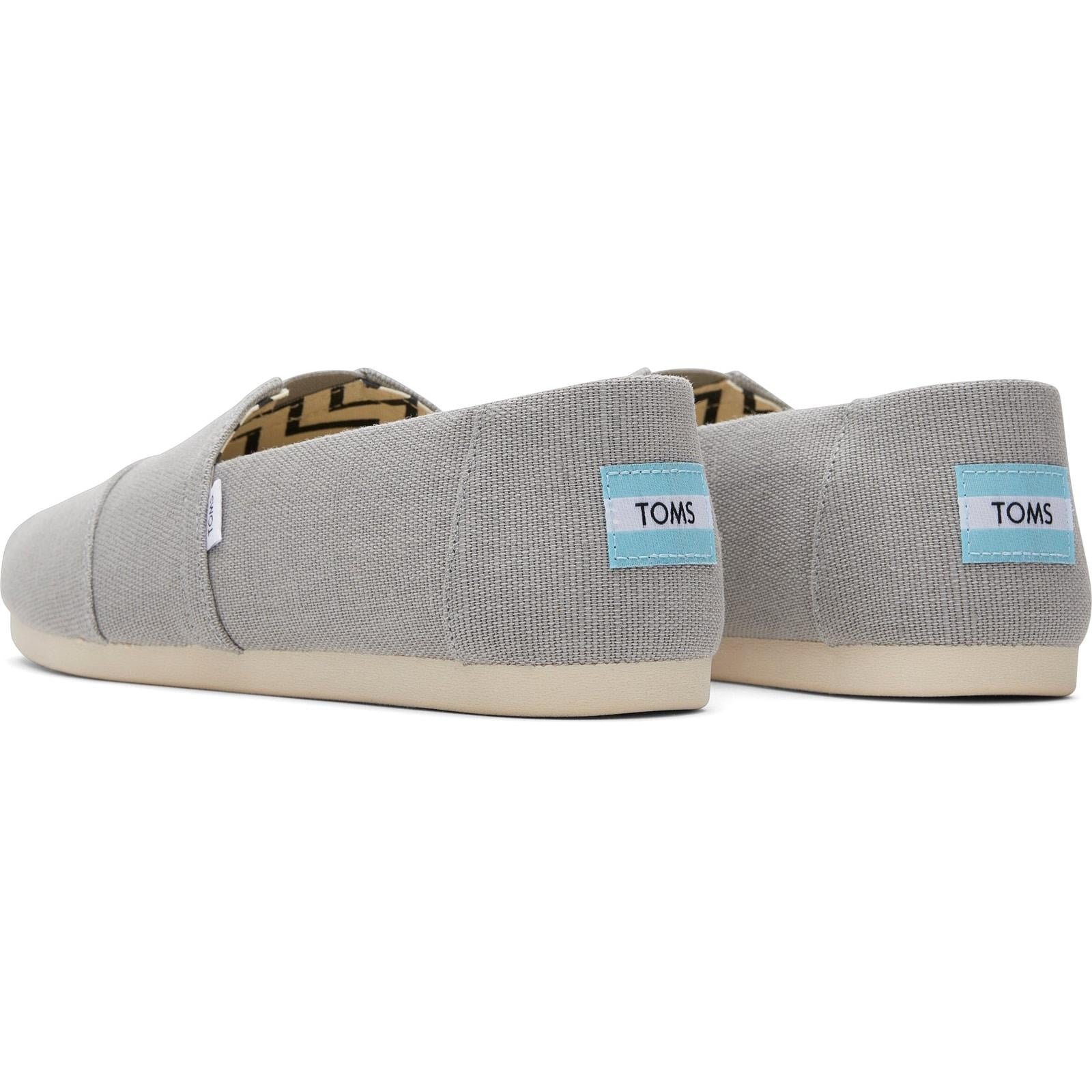 TOMS Mens Alpargata Classic Drizzle Grey - Image 4