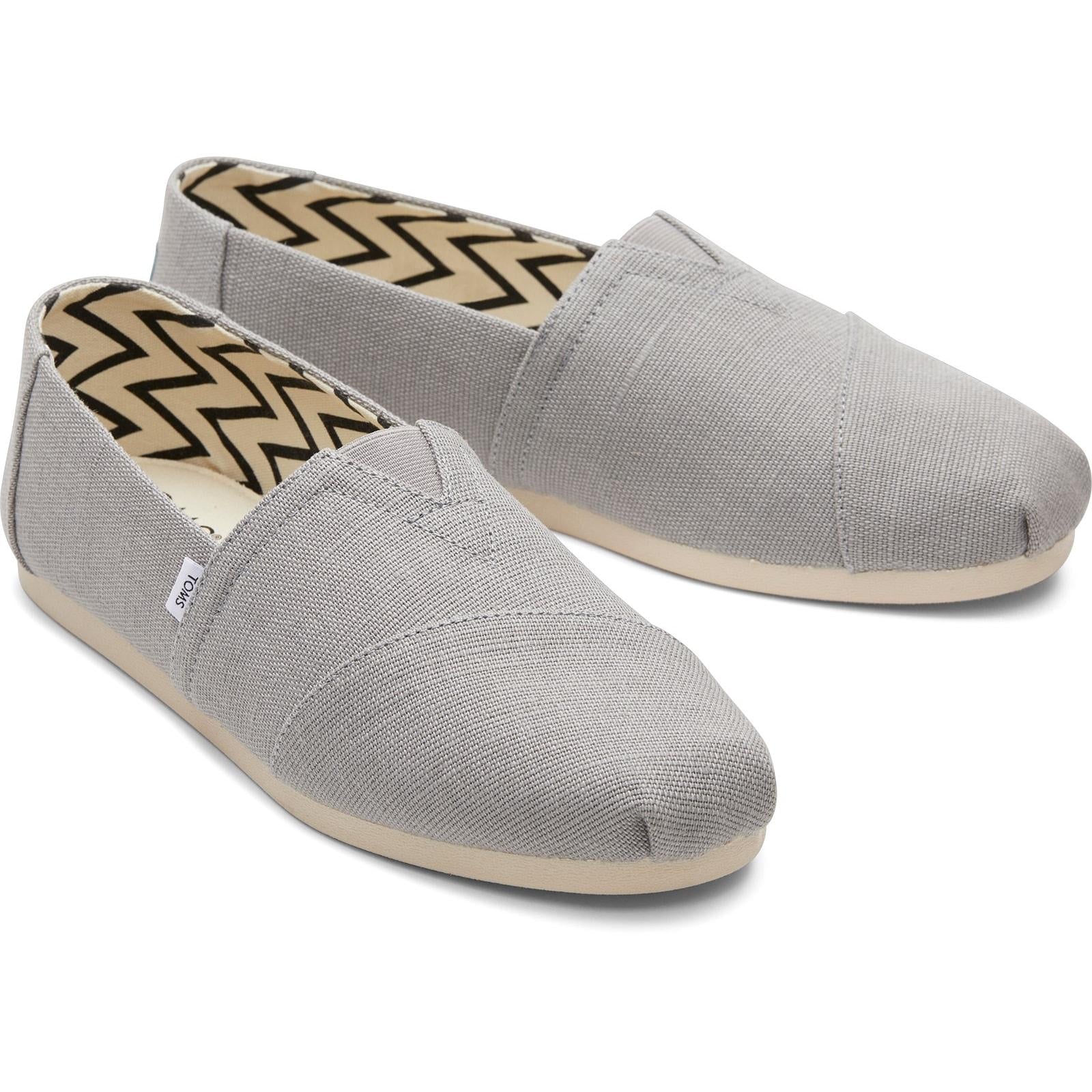 TOMS Mens Alpargata Classic Drizzle Grey - Image 5