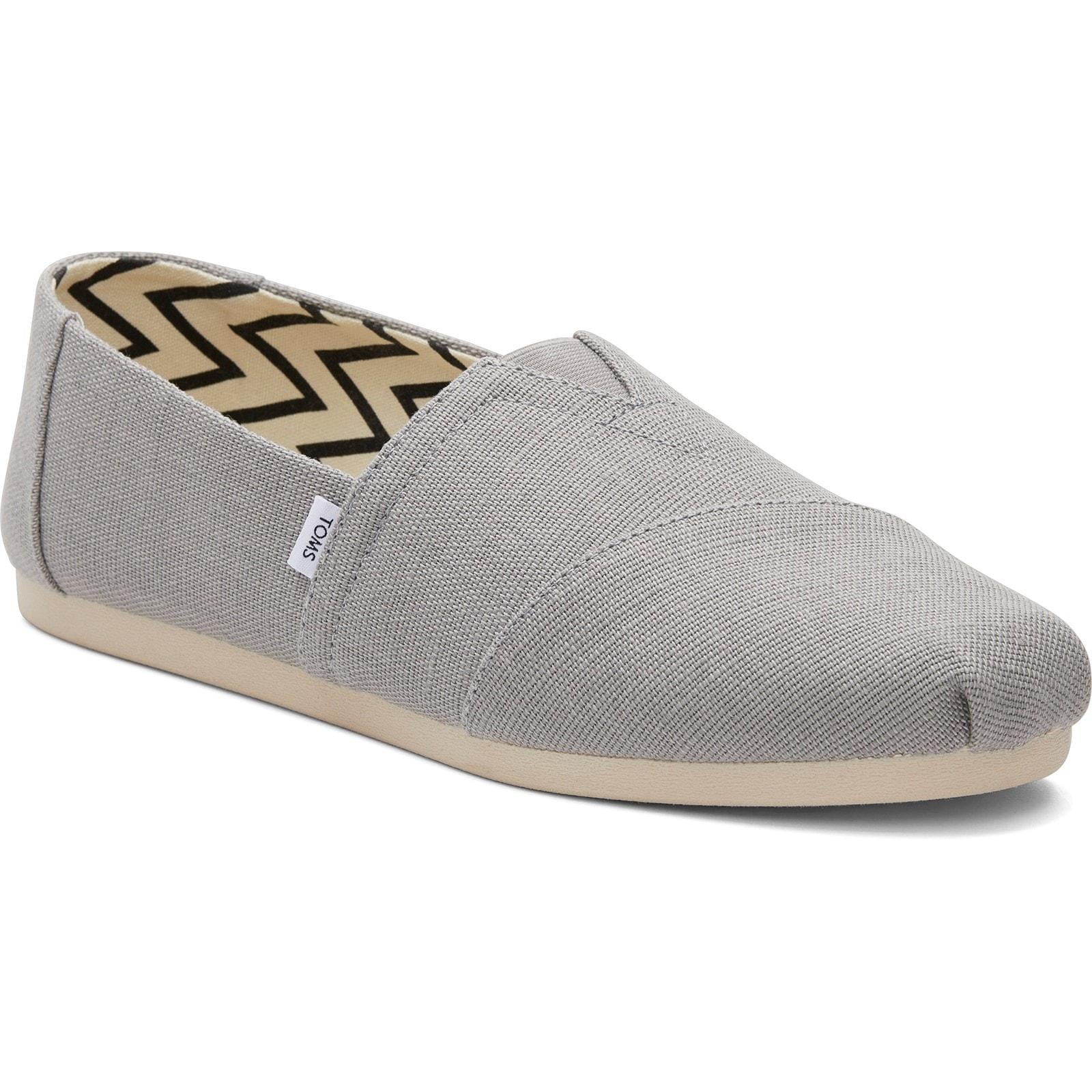 TOMS Mens Alpargata Classic Drizzle Grey - Image 6