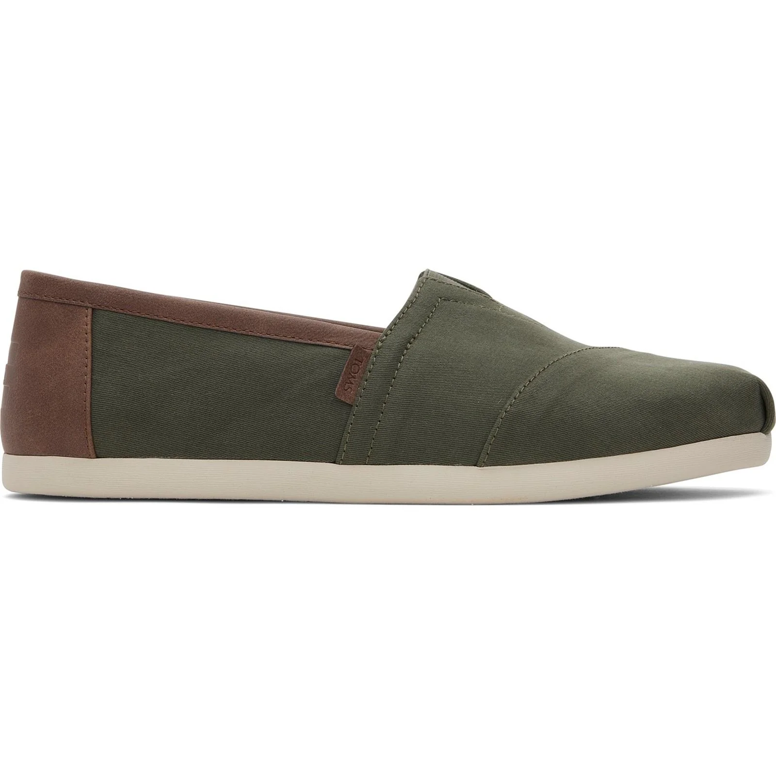 TOMS Mens Alpargata Classic Shoe Dark Sage