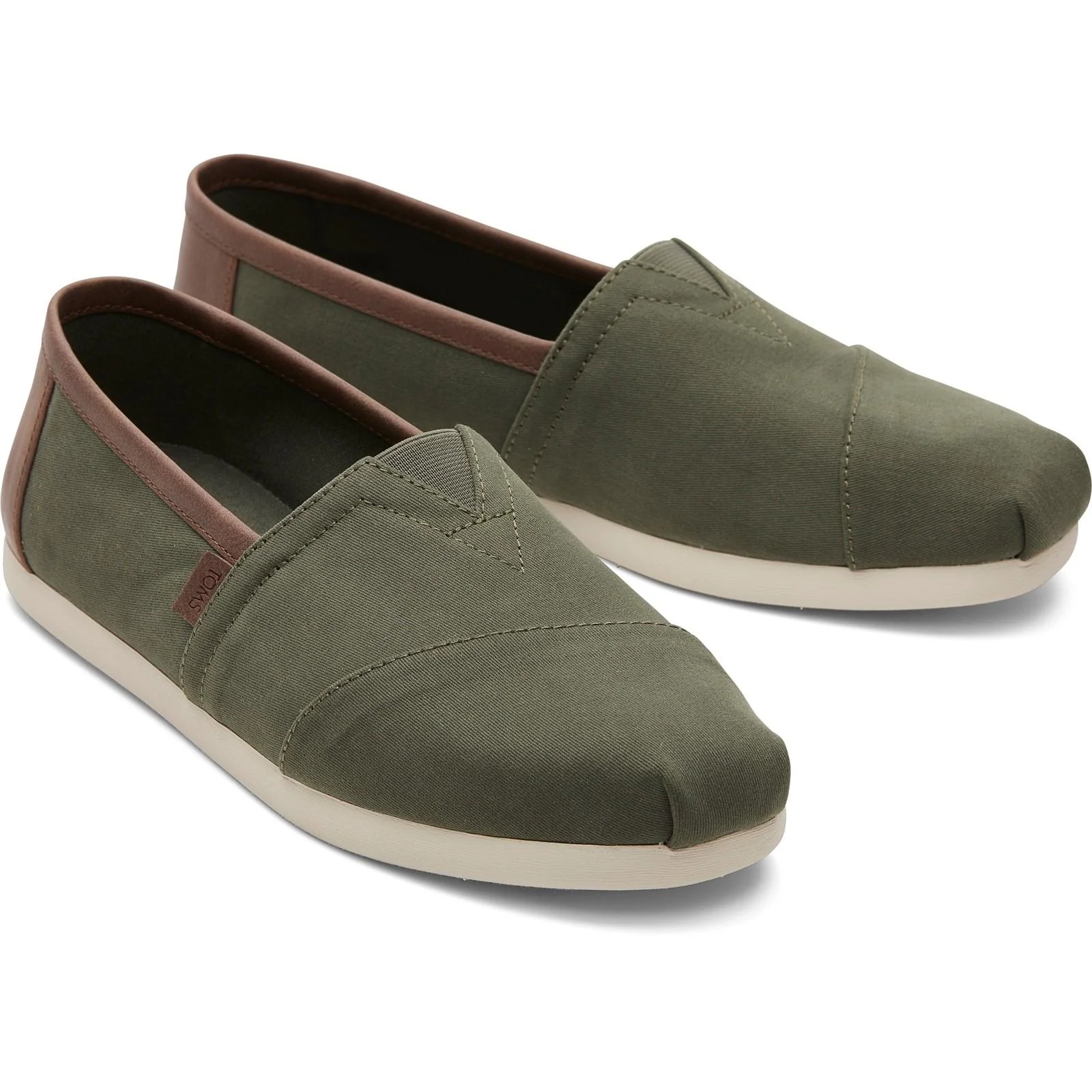 TOMS Mens Alpargata Classic Shoe Dark Sage - Image 5