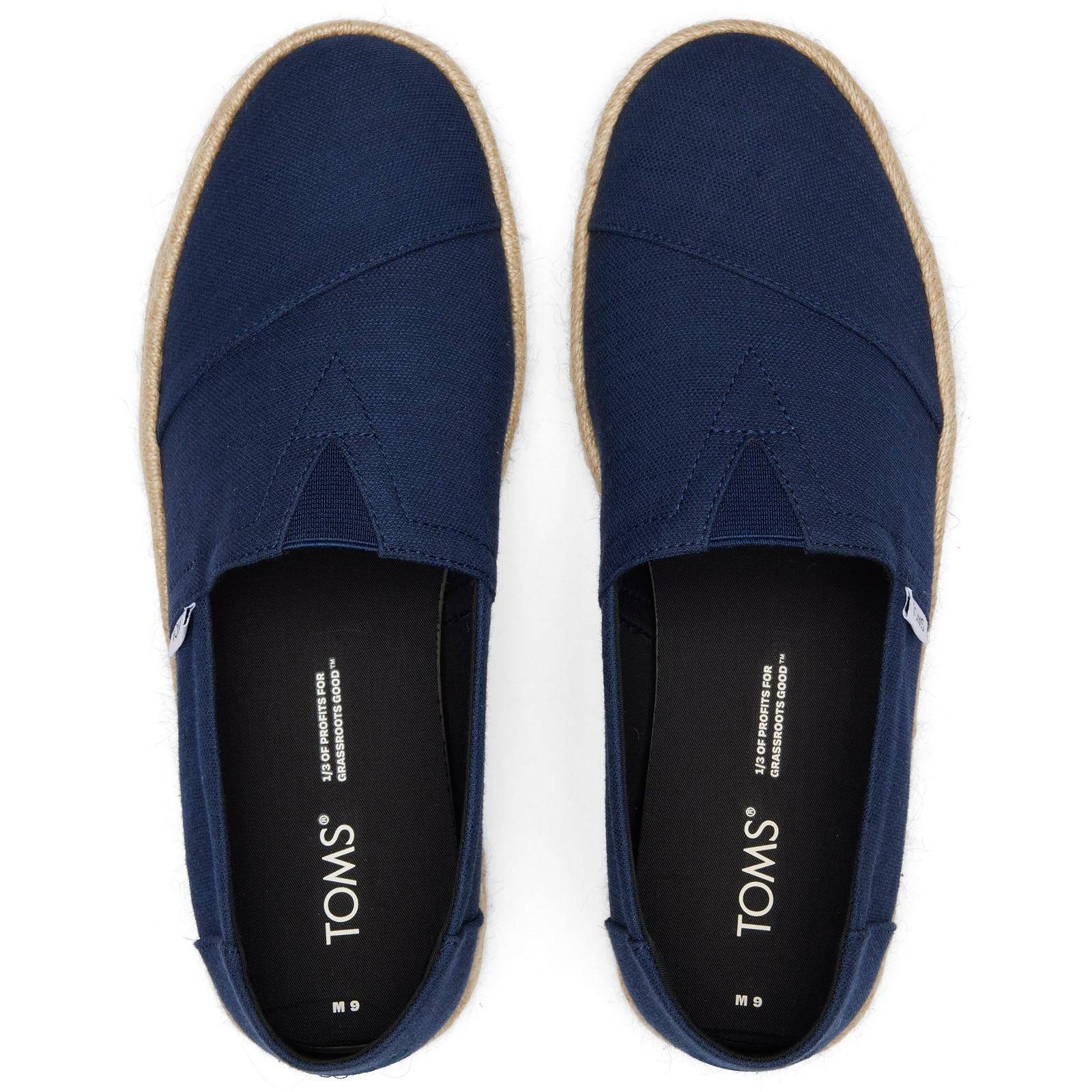 TOMS Mens Alpargata Rope 2.0 Shoe Navy - Image 3