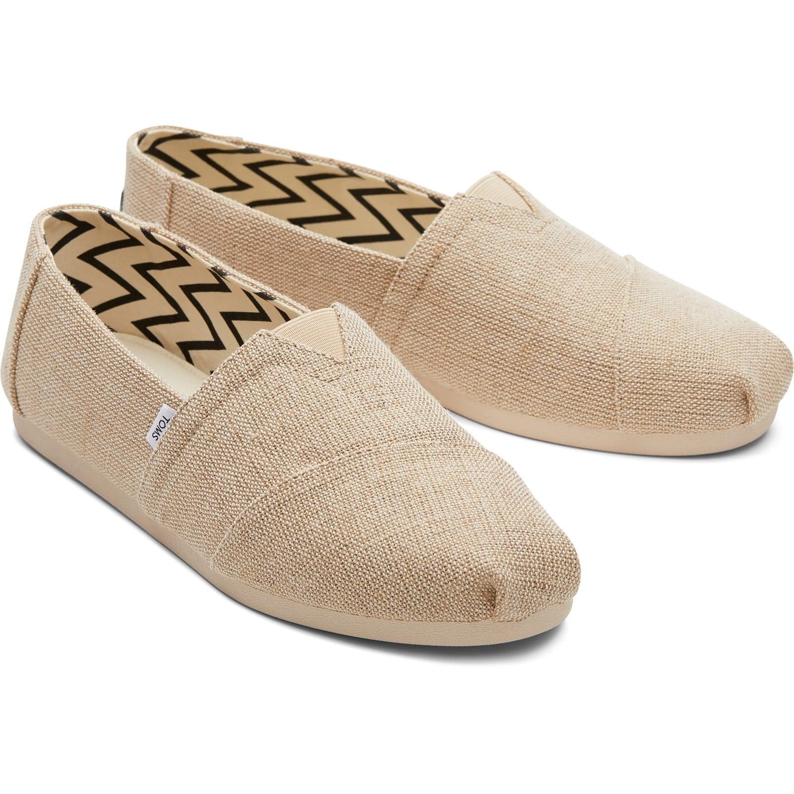 TOMS Mens Alpargata Shoes Natural Undyed - Image 6