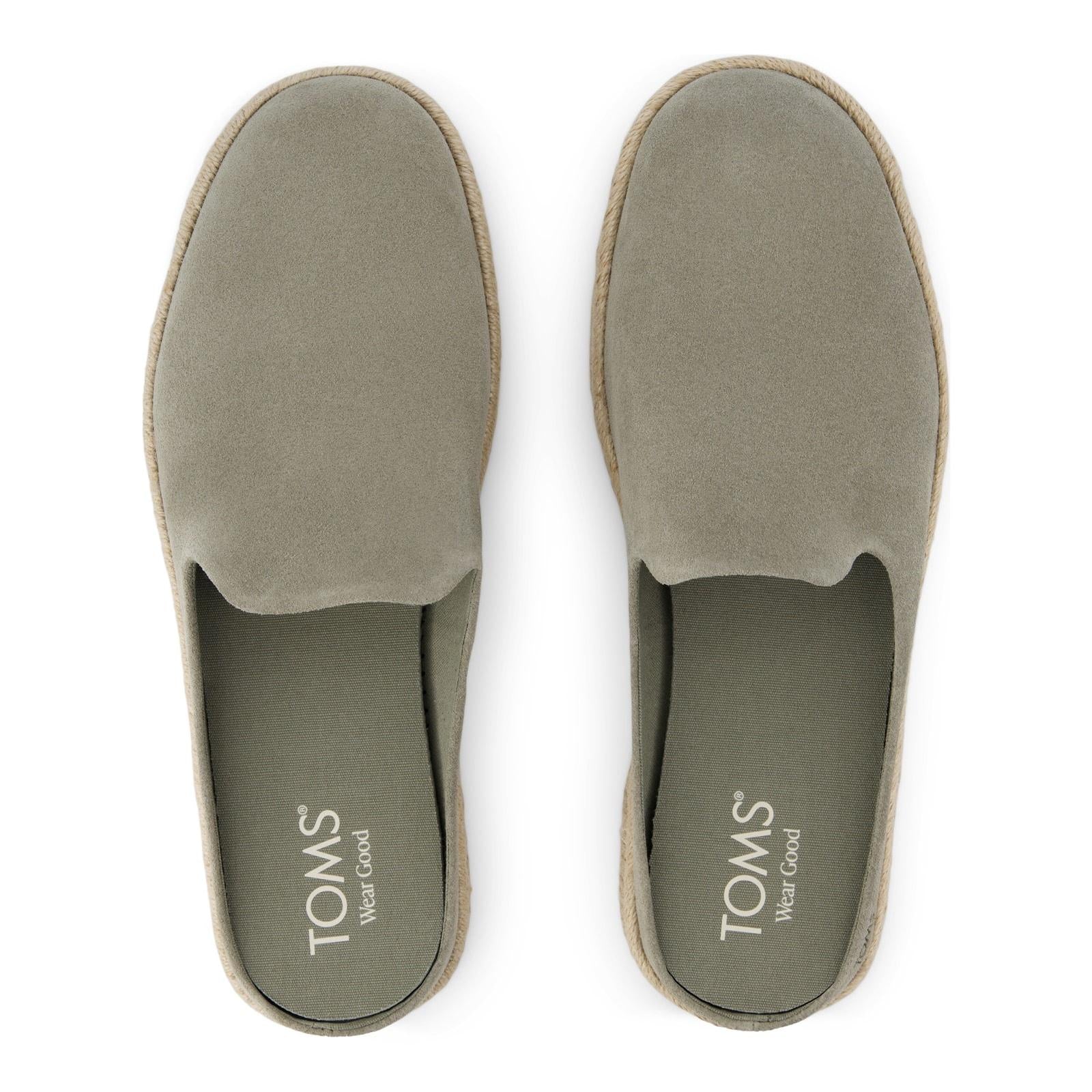 TOMS Mens Santiago Mule Vetiver Grey - Image 3