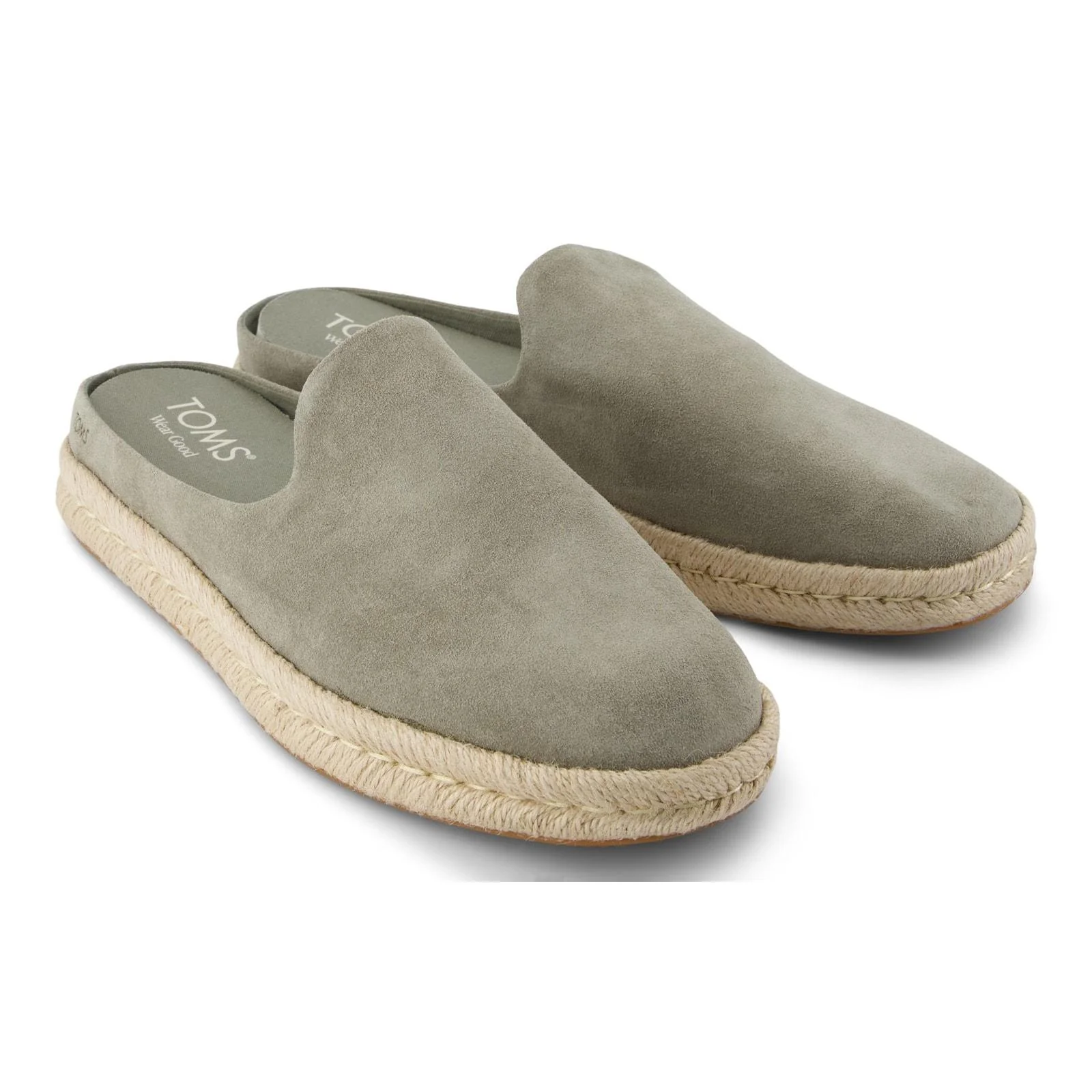 TOMS Mens Santiago Mule Vetiver Grey - Image 6