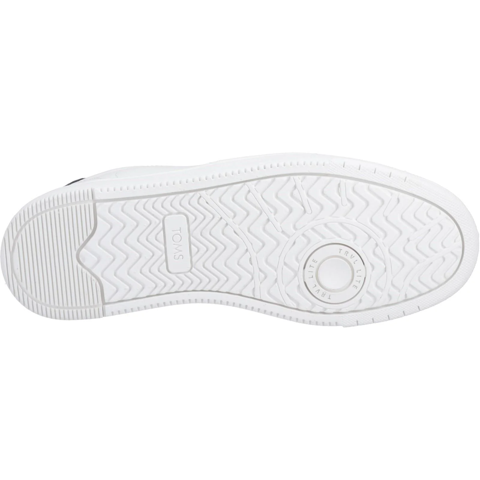 TOMS Mens TRVL LITE Court Trainer White/Black - Image 3