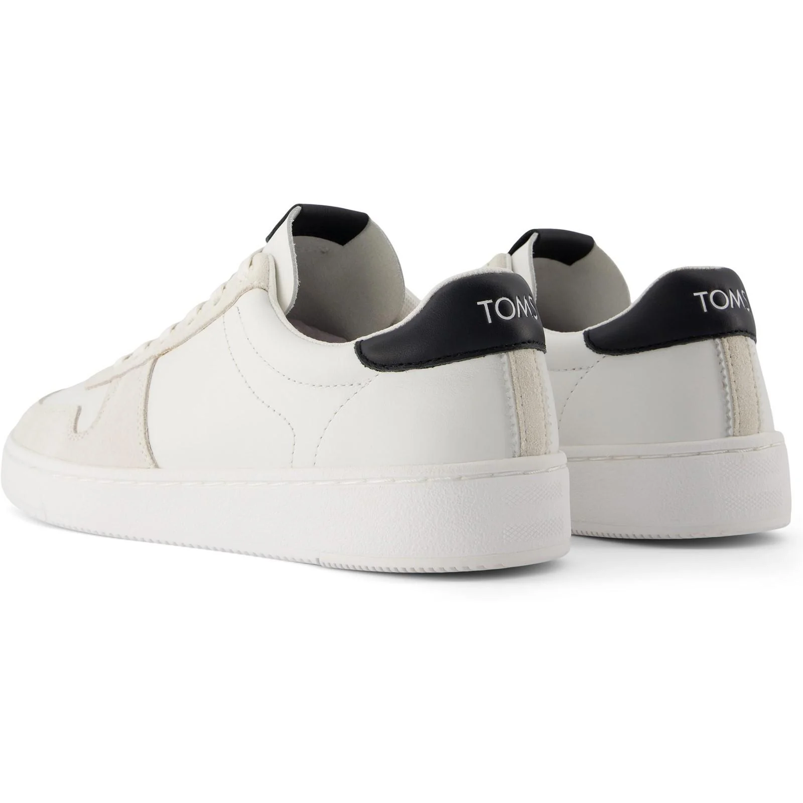 TOMS Mens TRVL LITE Court Trainer White/Black - Image 5