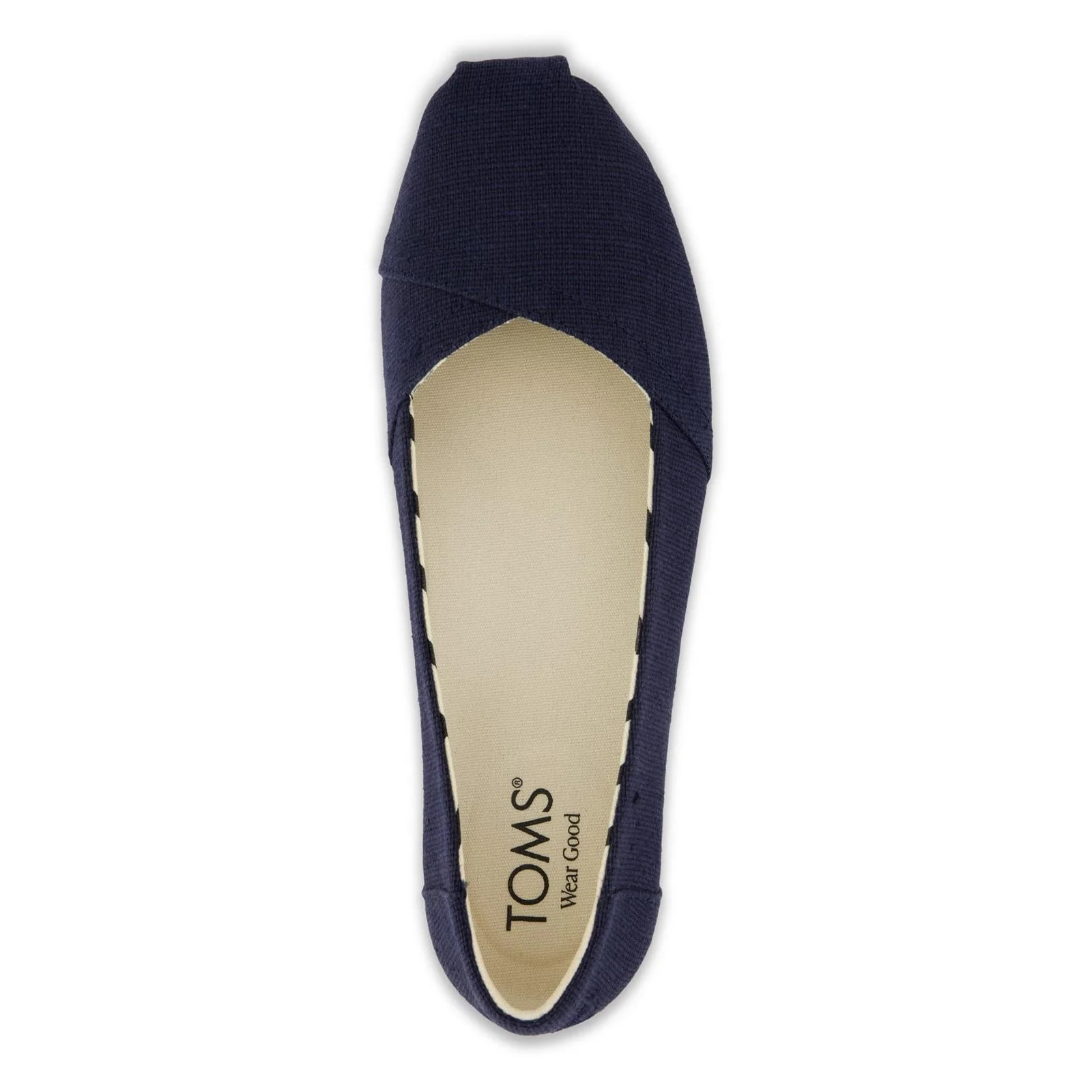 TOMS Womens Alpargata Ballet Navy - Image 2