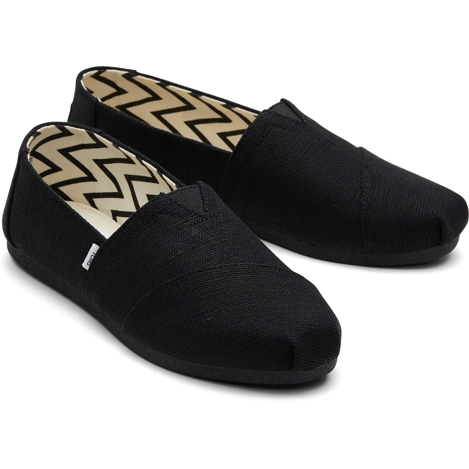 TOMS Womens Alpargata Classic Black - Image 5