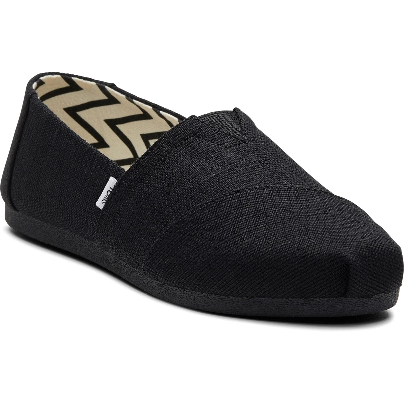 TOMS Womens Alpargata Classic Black - Image 6