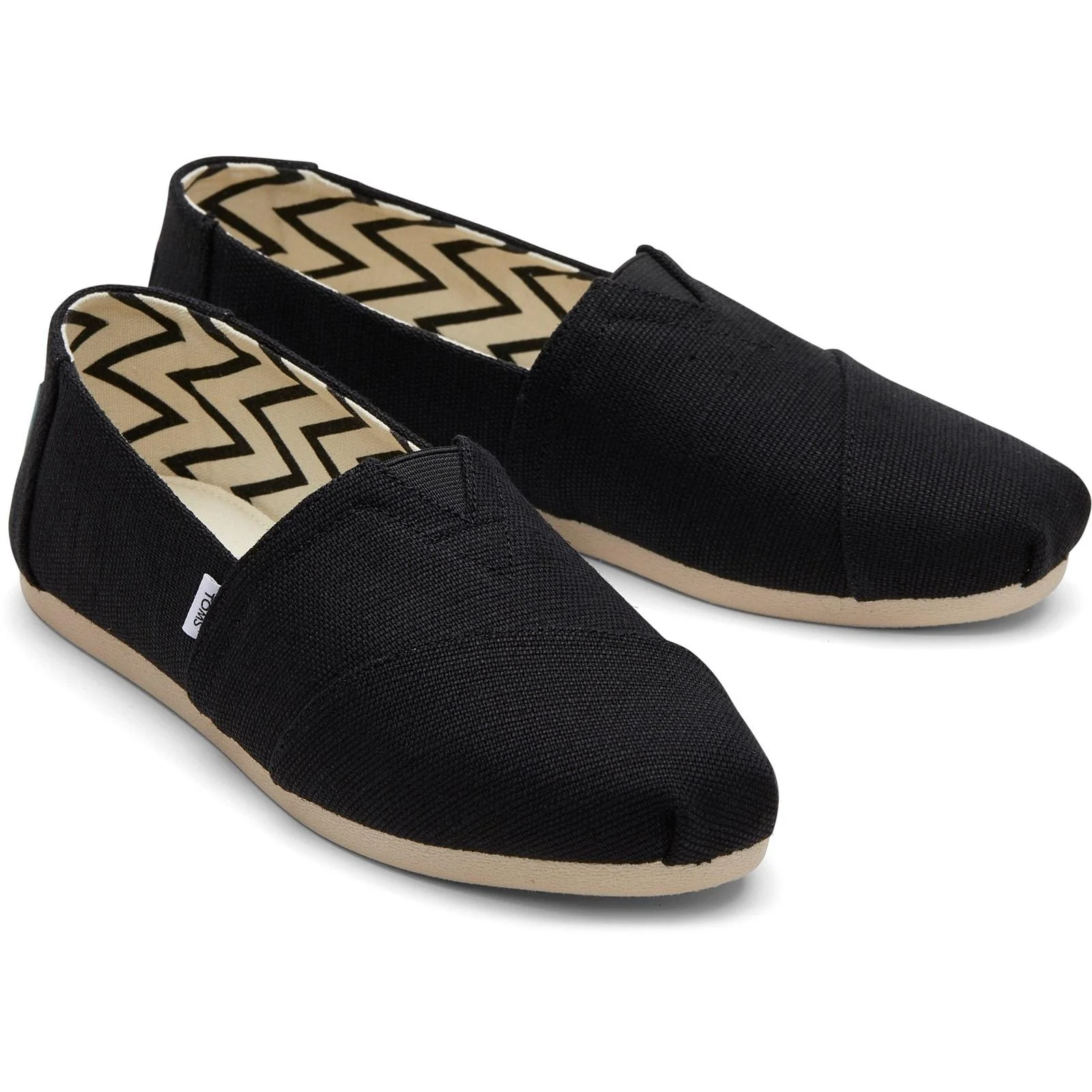 TOMS Womens Alpargata Classic Black - Image 5