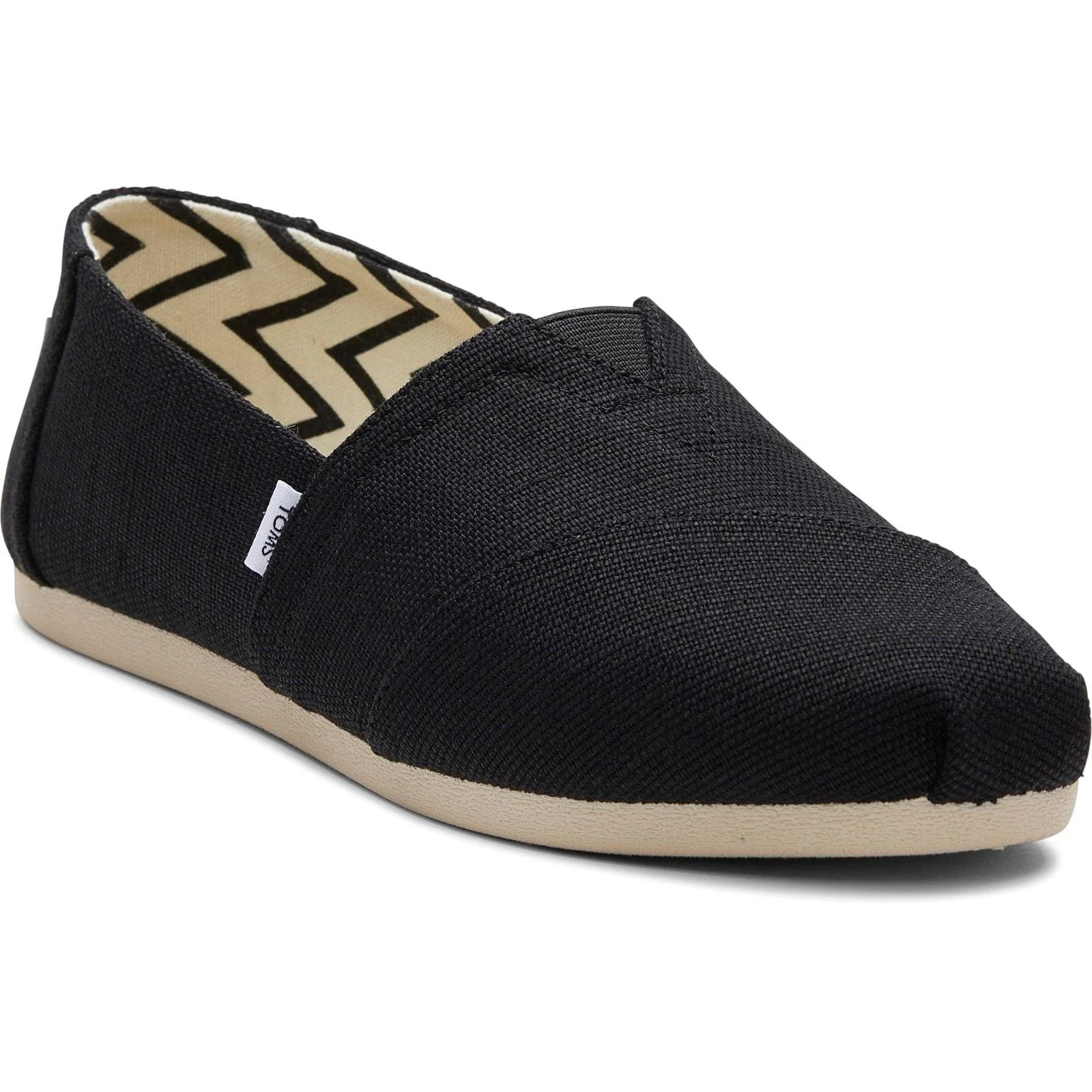TOMS Womens Alpargata Classic Black - Image 6