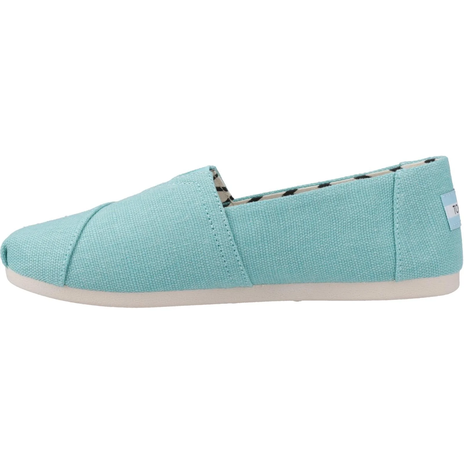 TOMS Womens Alpargata Classic Shoe Aqua - Image 2