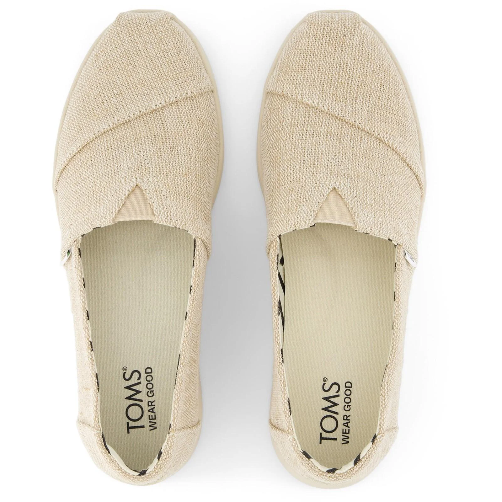 TOMS Womens Alpargata Plus Shoe Natural - Image 4