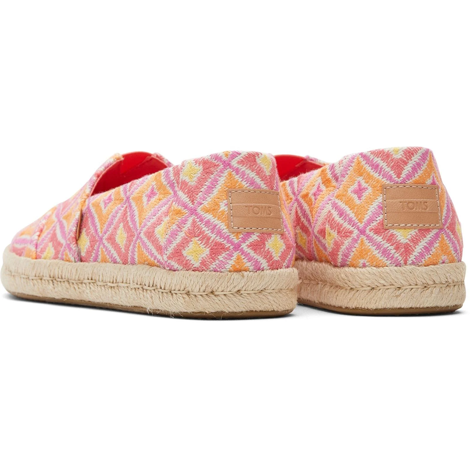 TOMS Womens Alpargata Rope 2.0 Shoe Shell Pink - Image 4