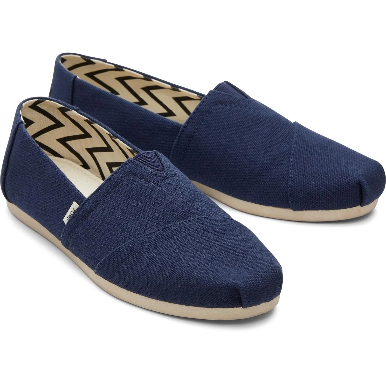 TOMS Womens Alpargata Shoes Navy - Image 5