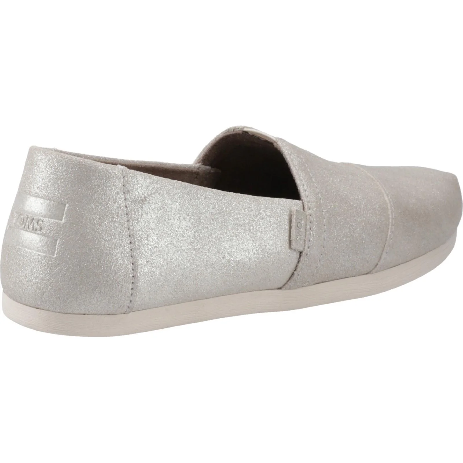 TOMS Womens Alpargata with Cloudbound Shoe Silver - Image 4
