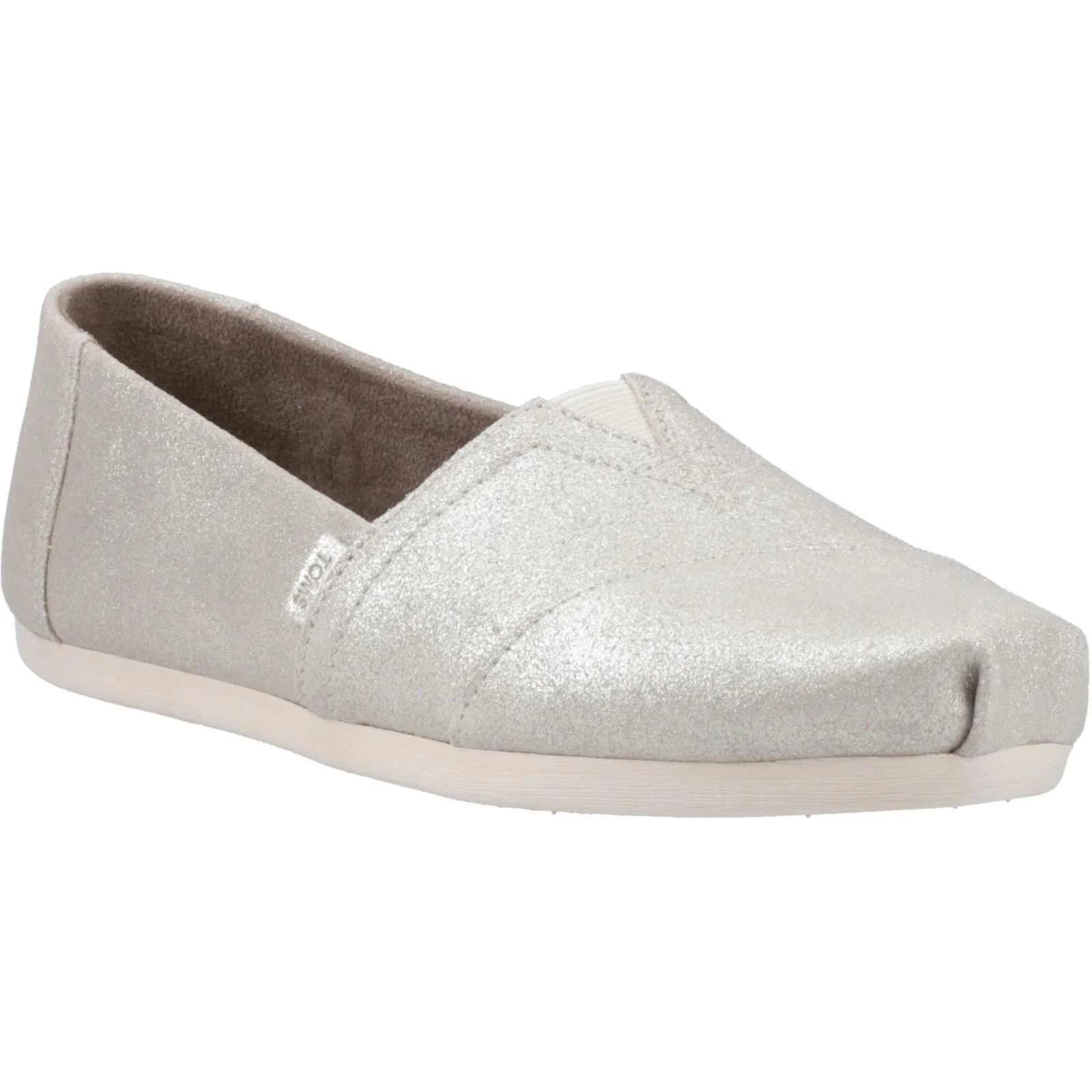 TOMS Womens Alpargata with Cloudbound Shoe Silver - Image 5