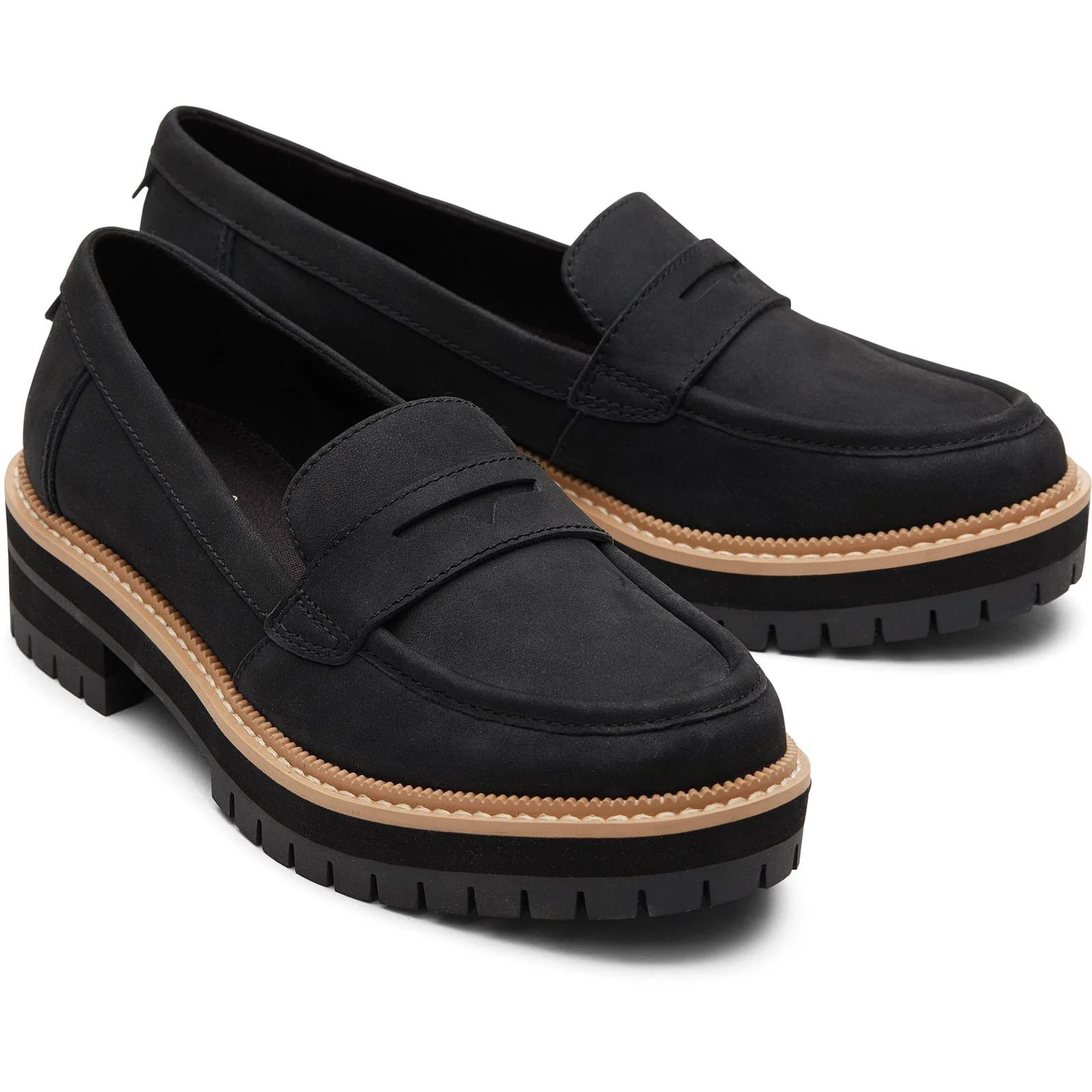 TOMS Womens Cara Loafer Black - Image 5