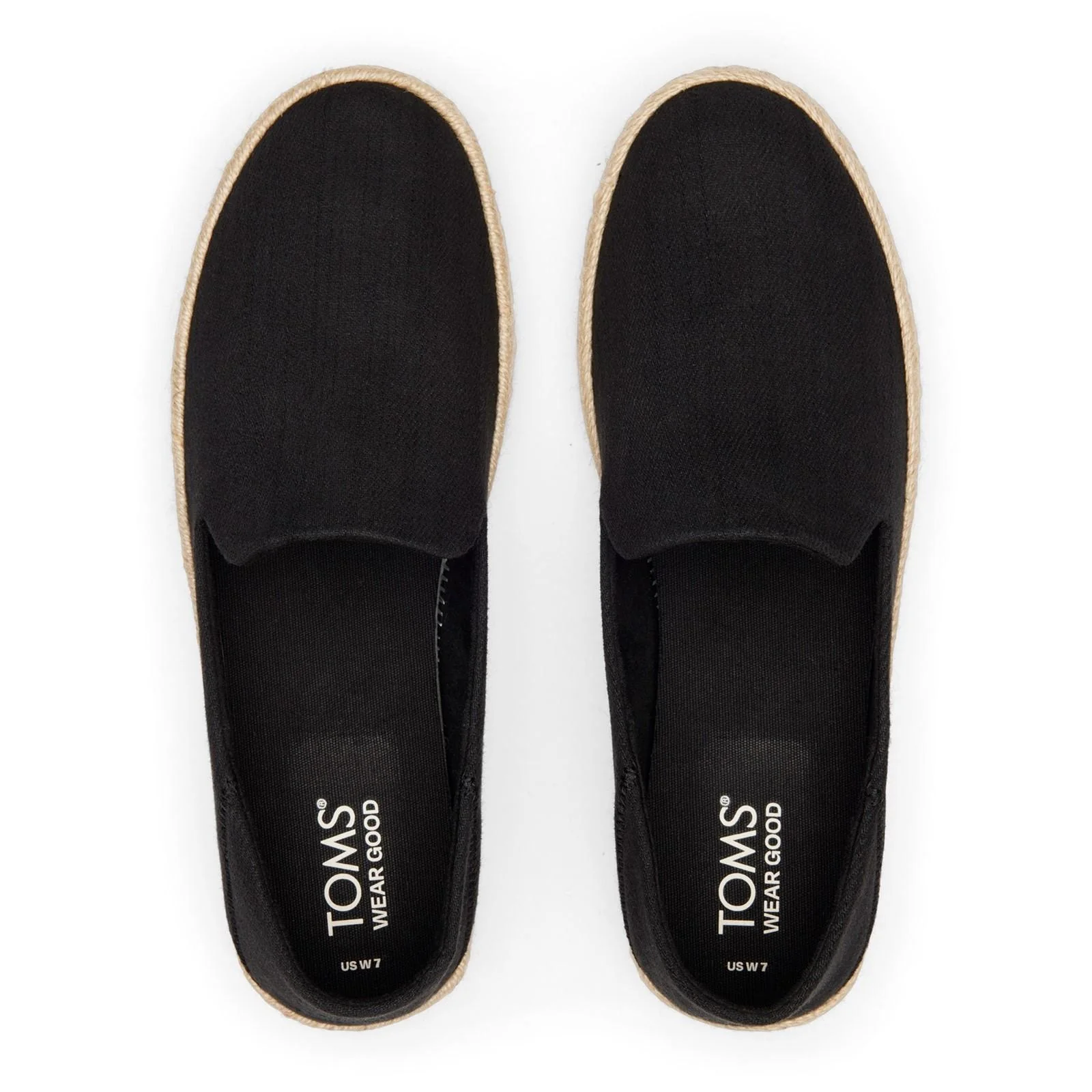 TOMS Womens Carolina Slipper Black - Image 3