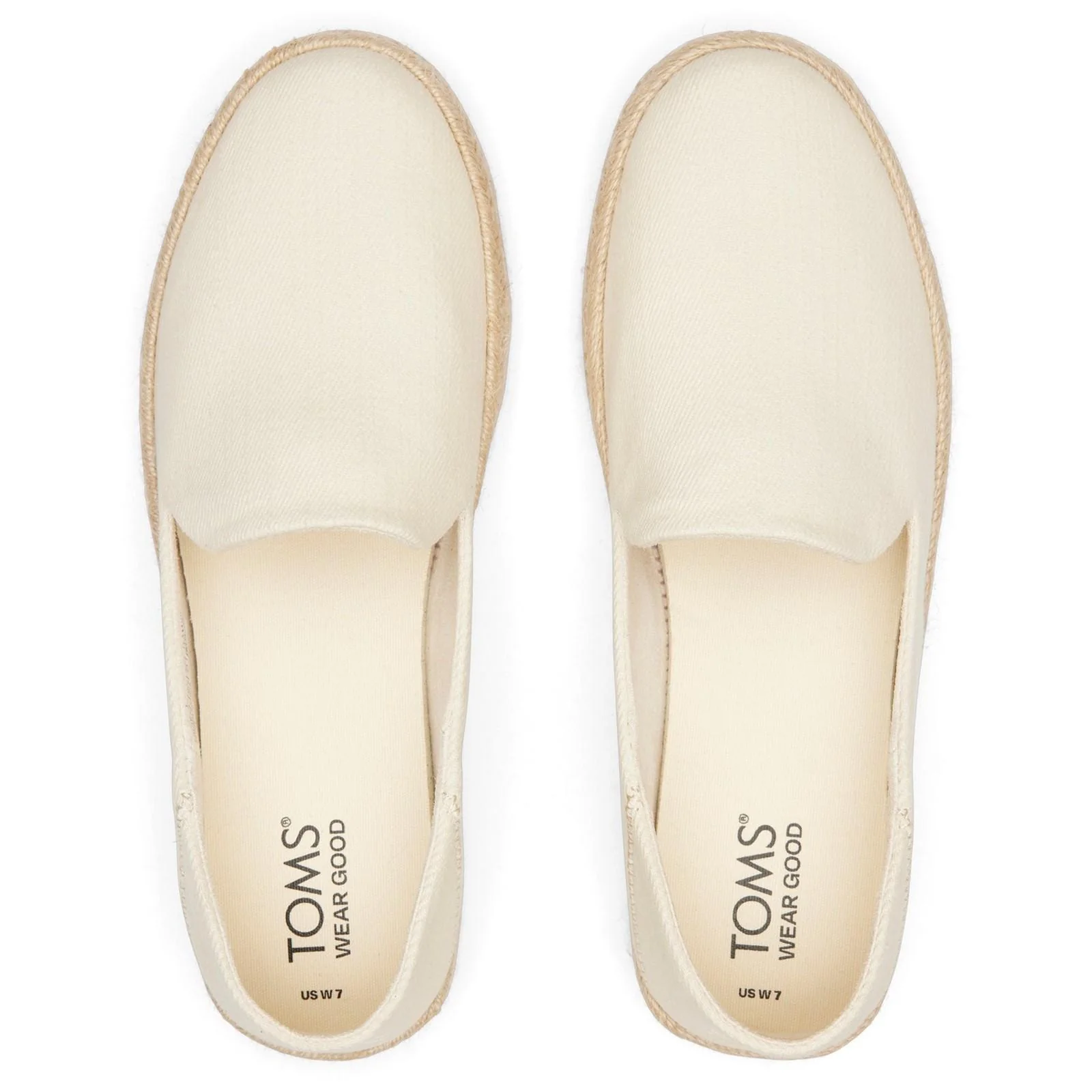 TOMS Womens Carolina Slipper Natural - Image 3