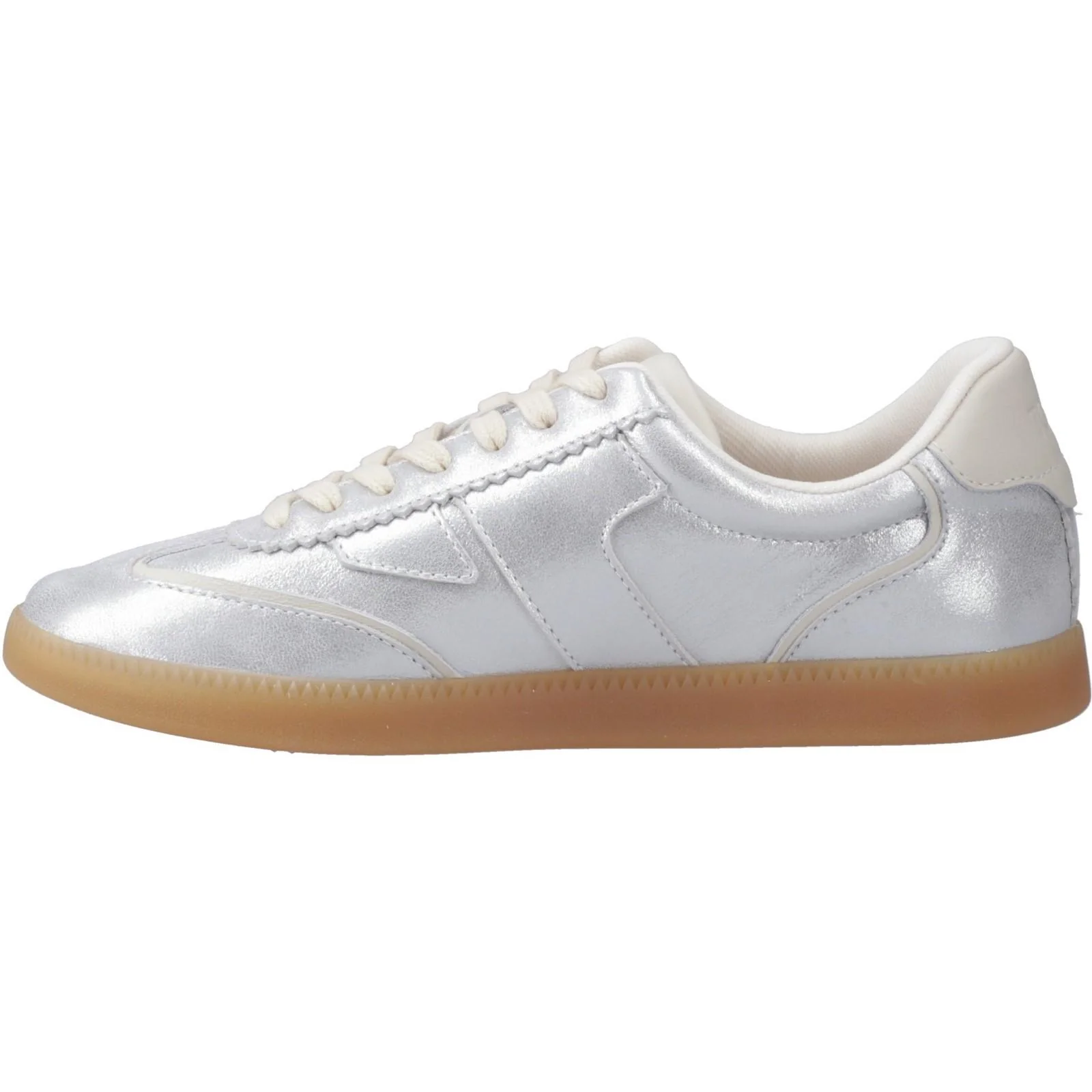 TOMS Womens Collins Trainer Silver - Image 2