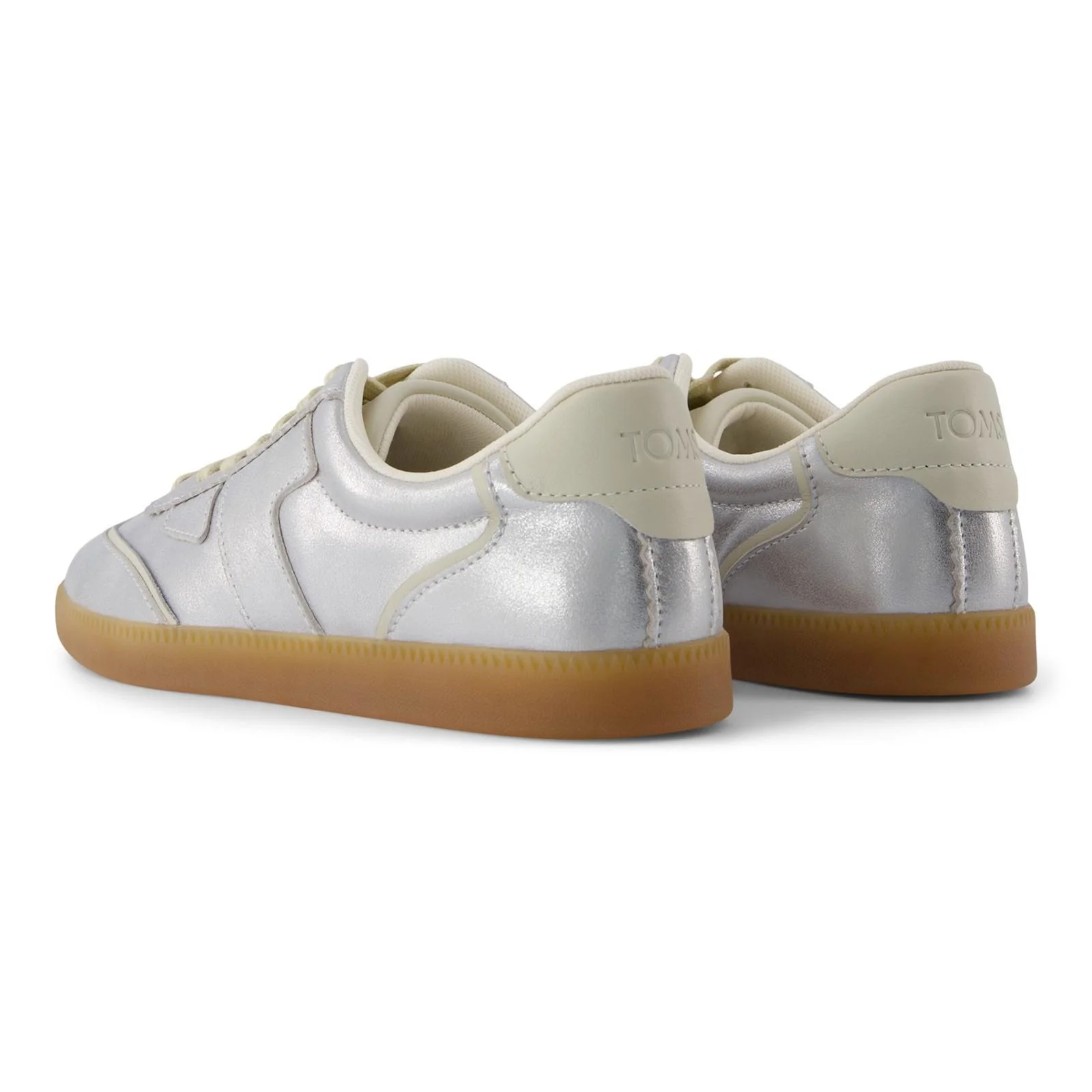 TOMS Womens Collins Trainer Silver - Image 5