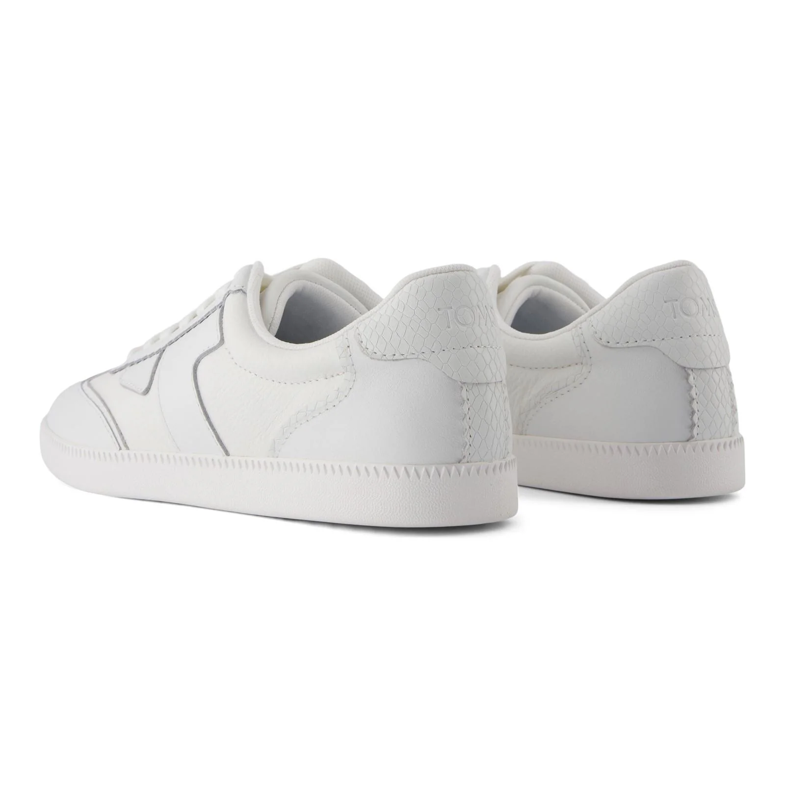 TOMS Womens Collins Trainer White - Image 5