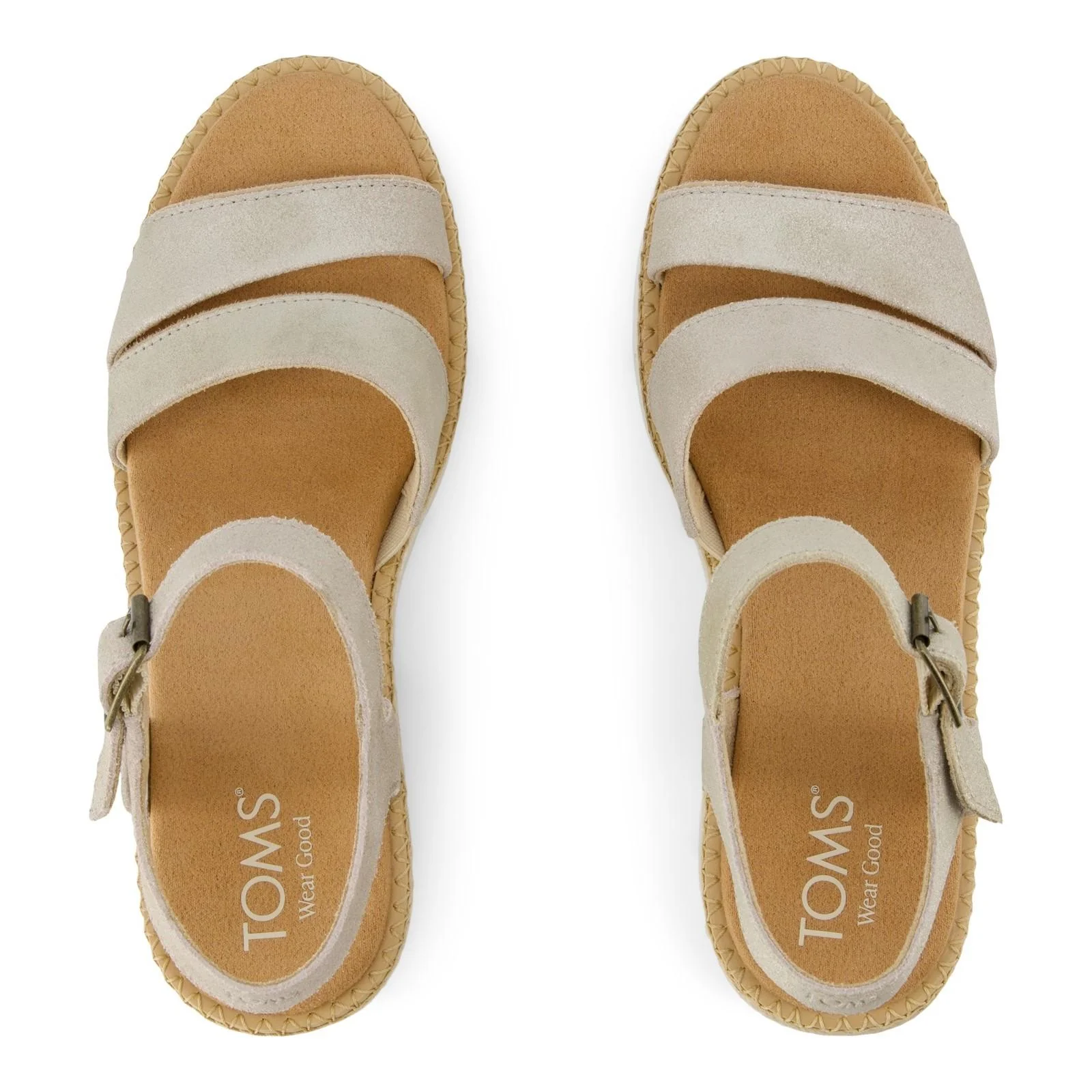 TOMS Womens Darya Sandal Champagne - Image 3