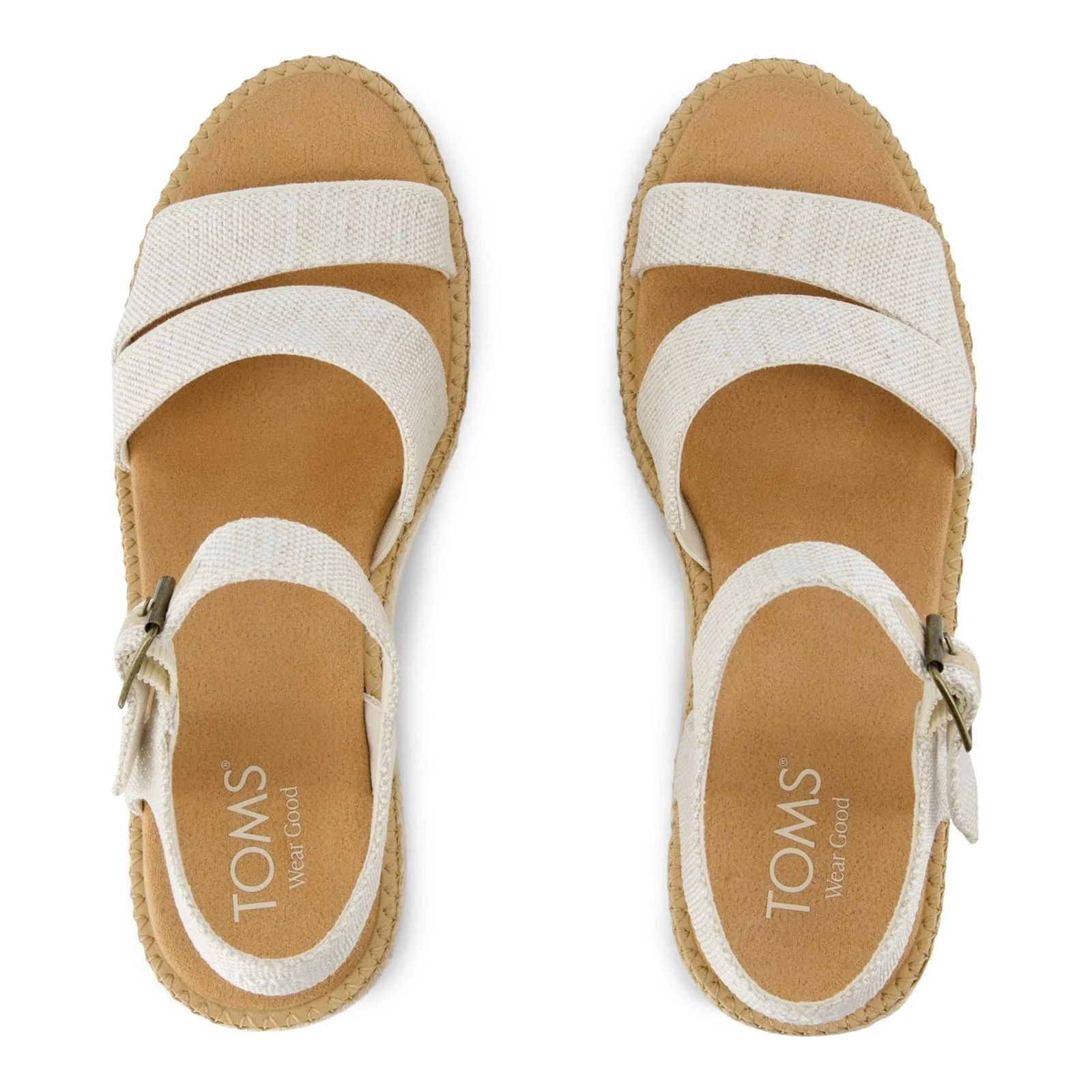 TOMS Womens Darya Sandal Natural - Image 3