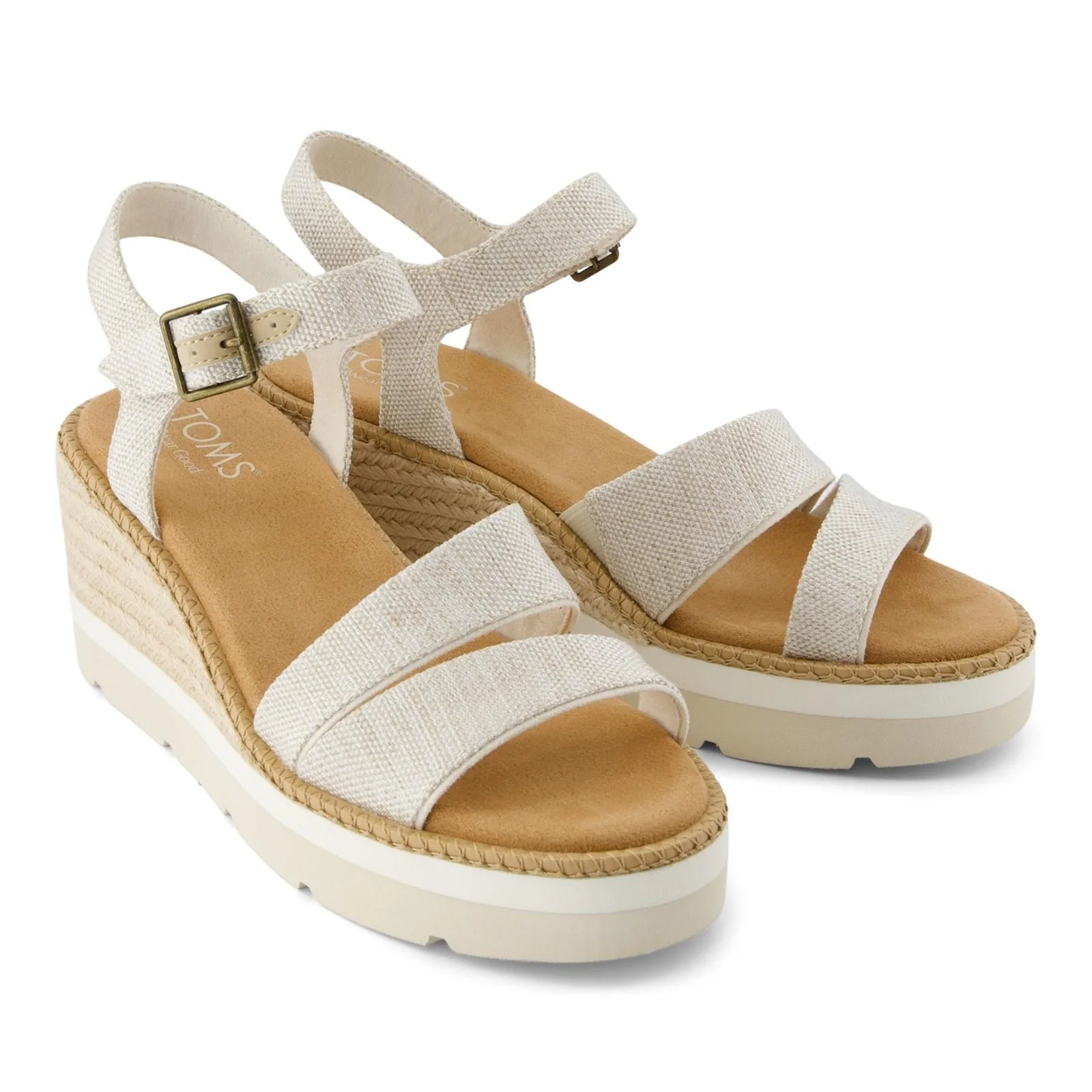 TOMS Womens Darya Sandal Natural - Image 5