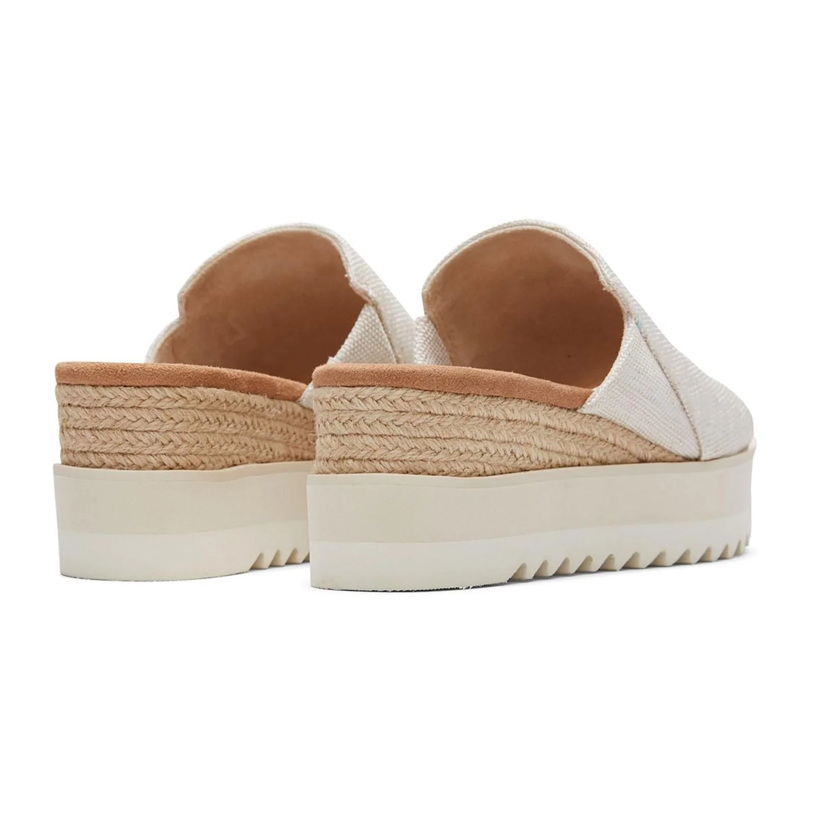 TOMS Womens Diana Mule Wedge Natural - Image 4