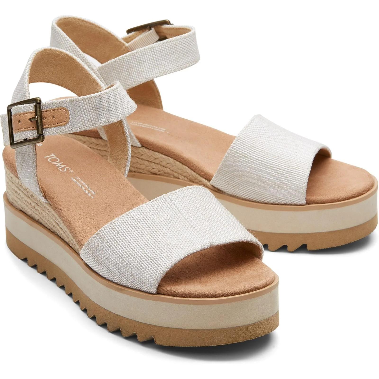 TOMS Womens Diana Sandal Natural - Image 4