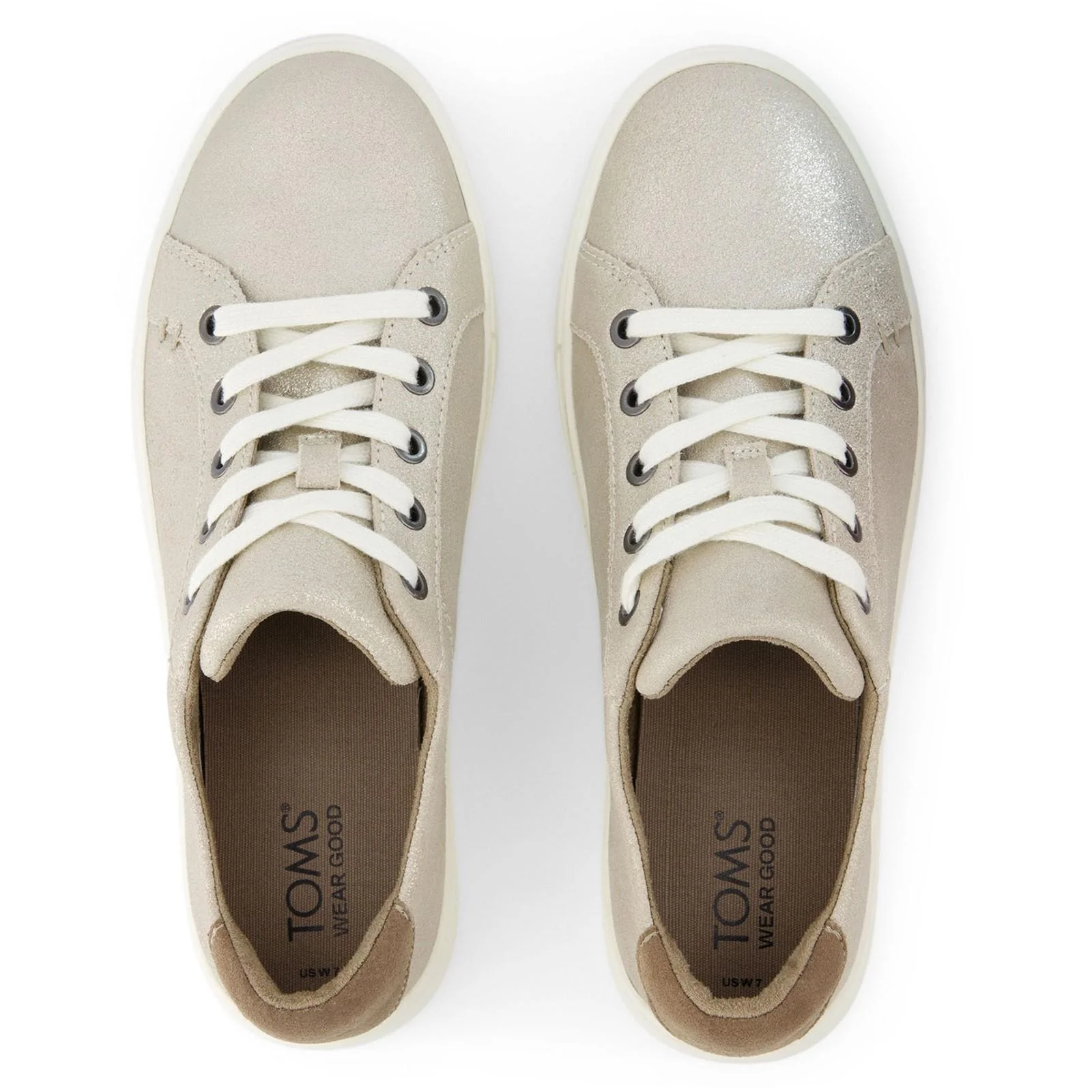 TOMS Womens Kameron Trainer Champagne - Image 3