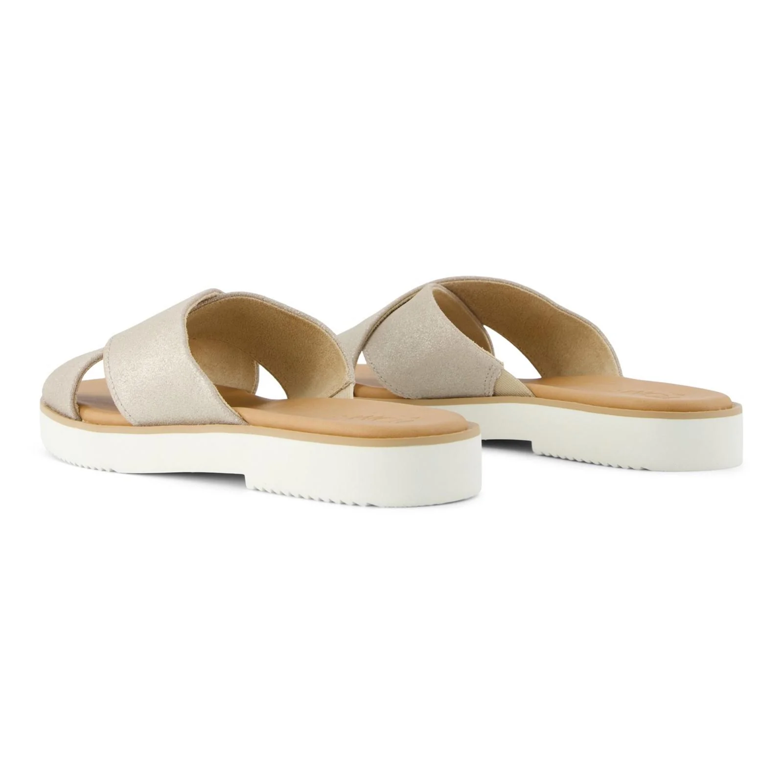 TOMS Womens Mae Crossover Sandal Champagne - Image 4