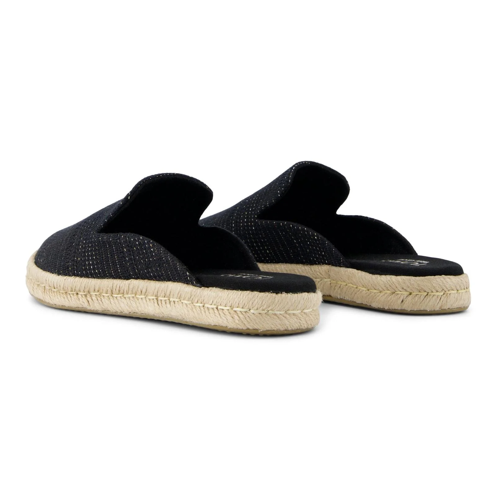 TOMS Womens Santiago Mule Black Metallic - Image 5