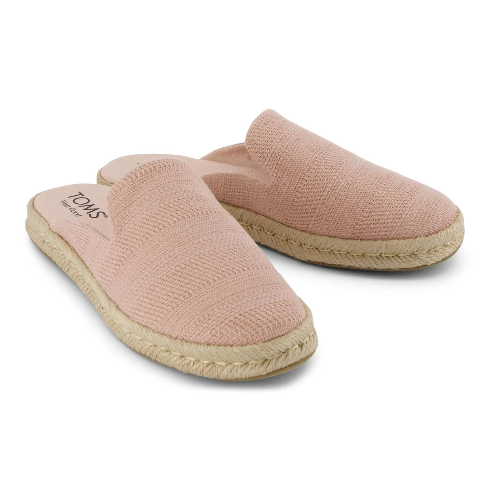 TOMS Womens Santiago Mule Pale Rose - Image 5