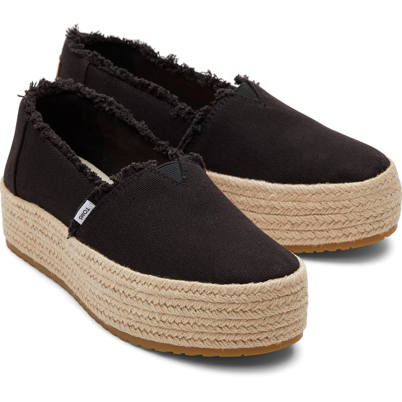 TOMS Womens Valencia Espadrille Black - Image 5