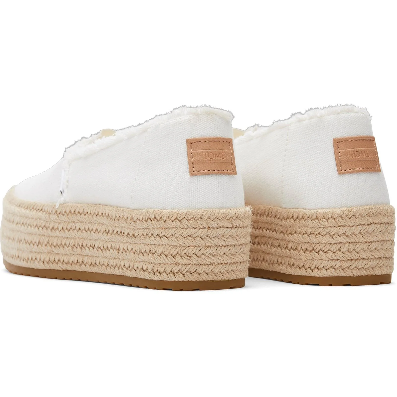 TOMS Womens Valencia Espadrille White - Image 4