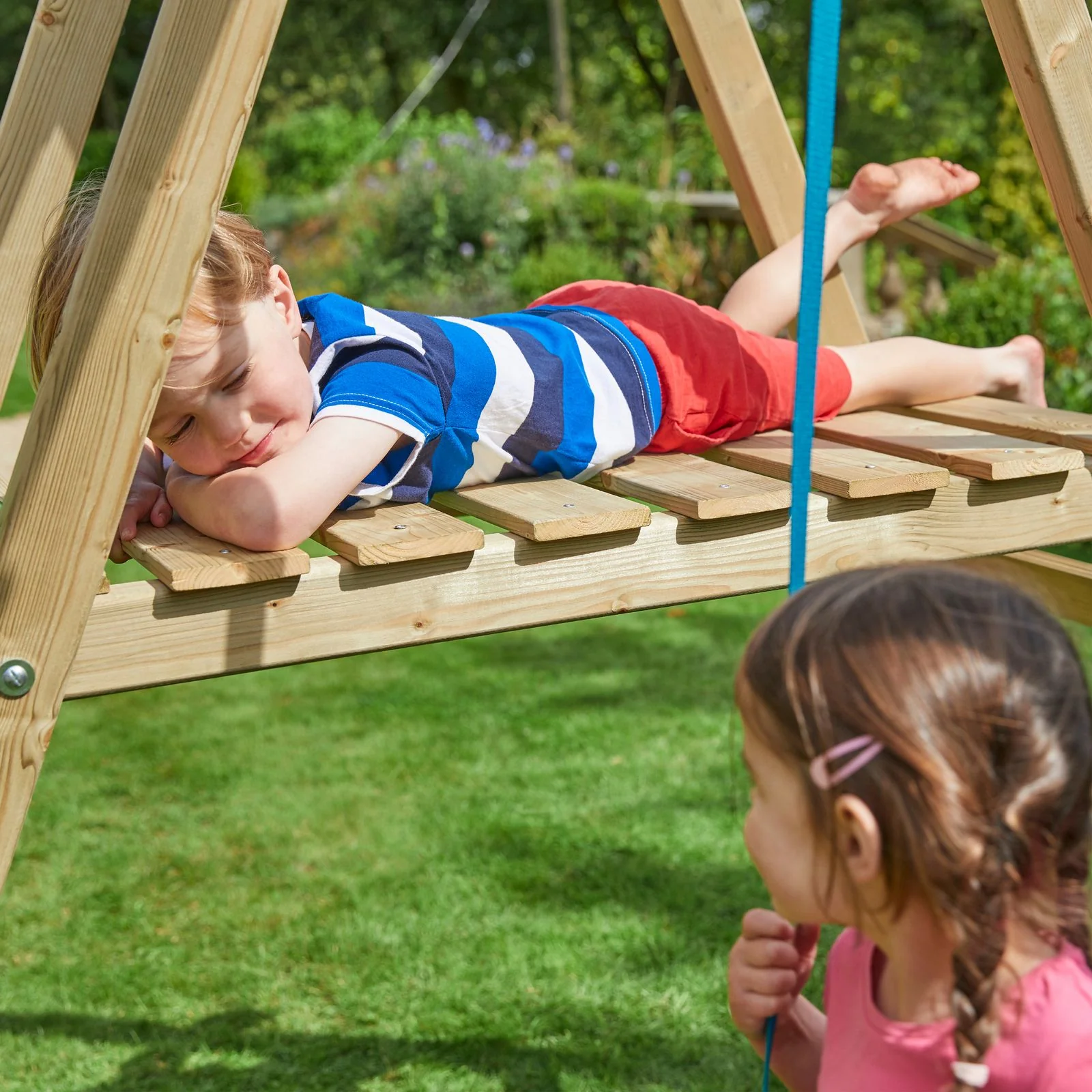 TP Toys Forest Double Multiplay Swing and Slide Set - Image 2