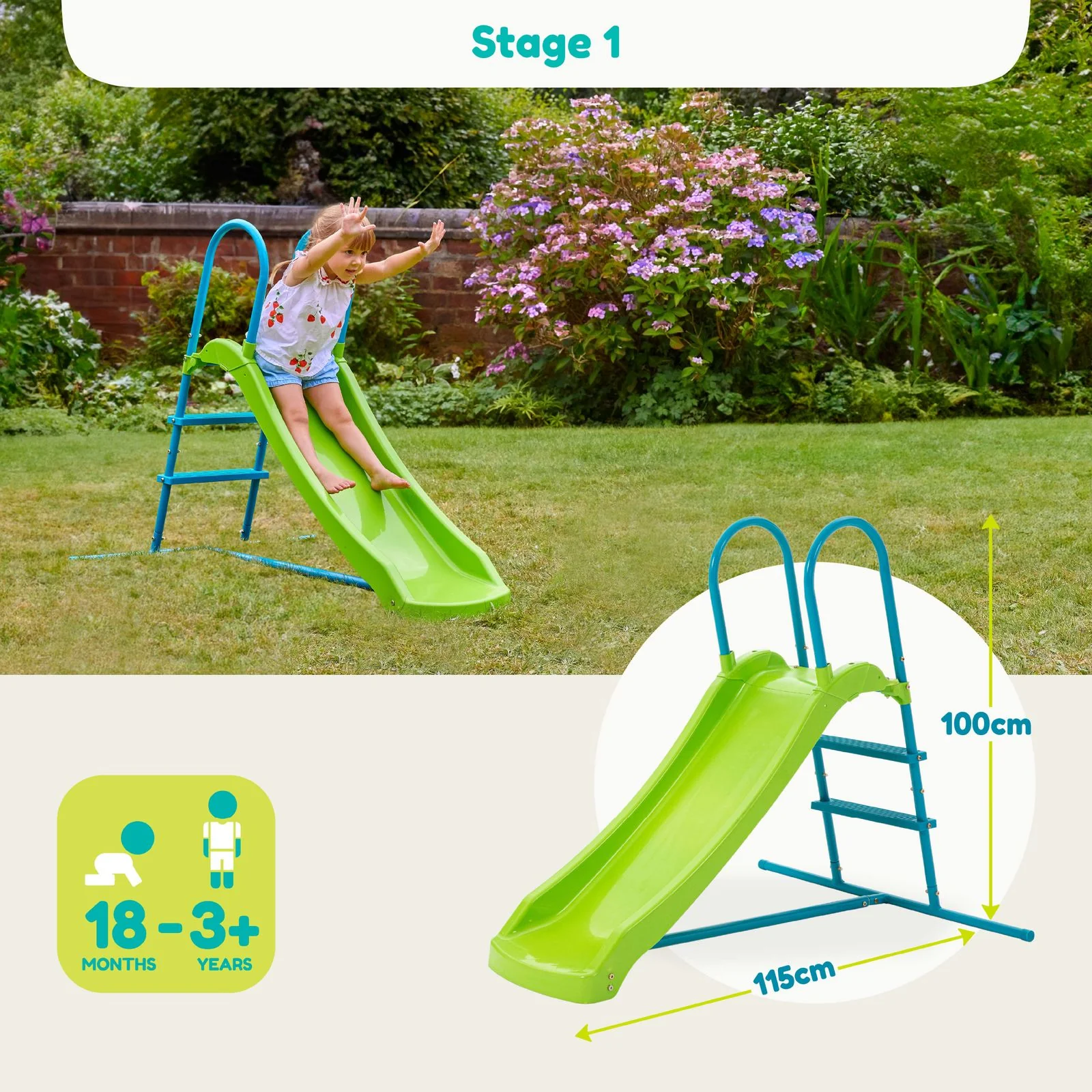 TP Toys Small To Tall Growable Slide - Image 2